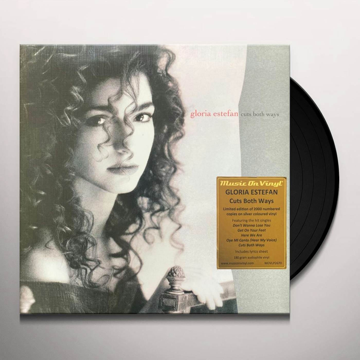 Gloria Estefan CUTS BOTH WAYS (180G/SILVER VINYL) Vinyl Record