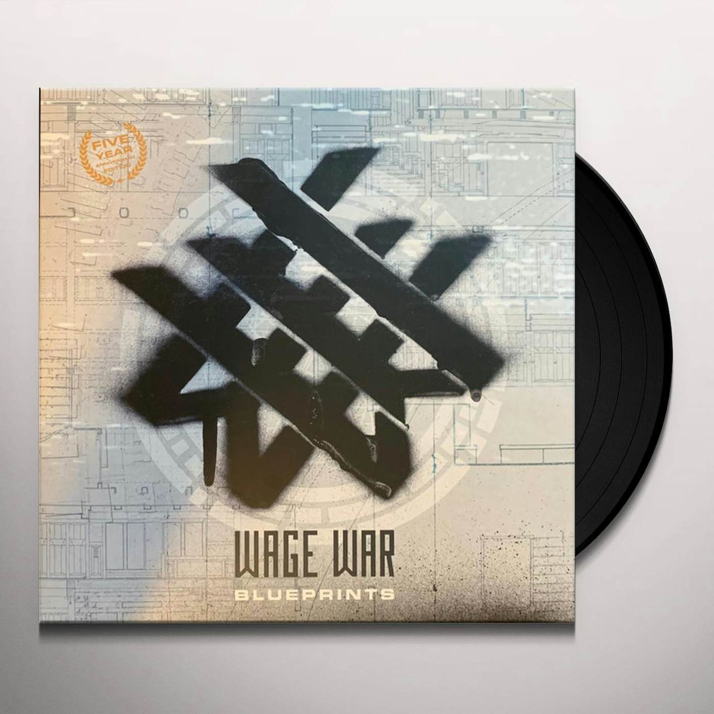 Wage War BLUEPRINTS: ANNIVERSARY EDITION Vinyl Record