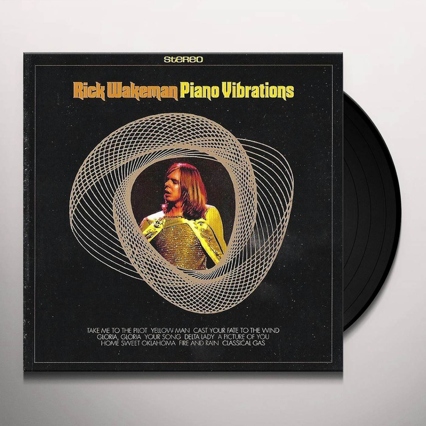 Rick Wakeman Piano Vibrations Vinyl Record