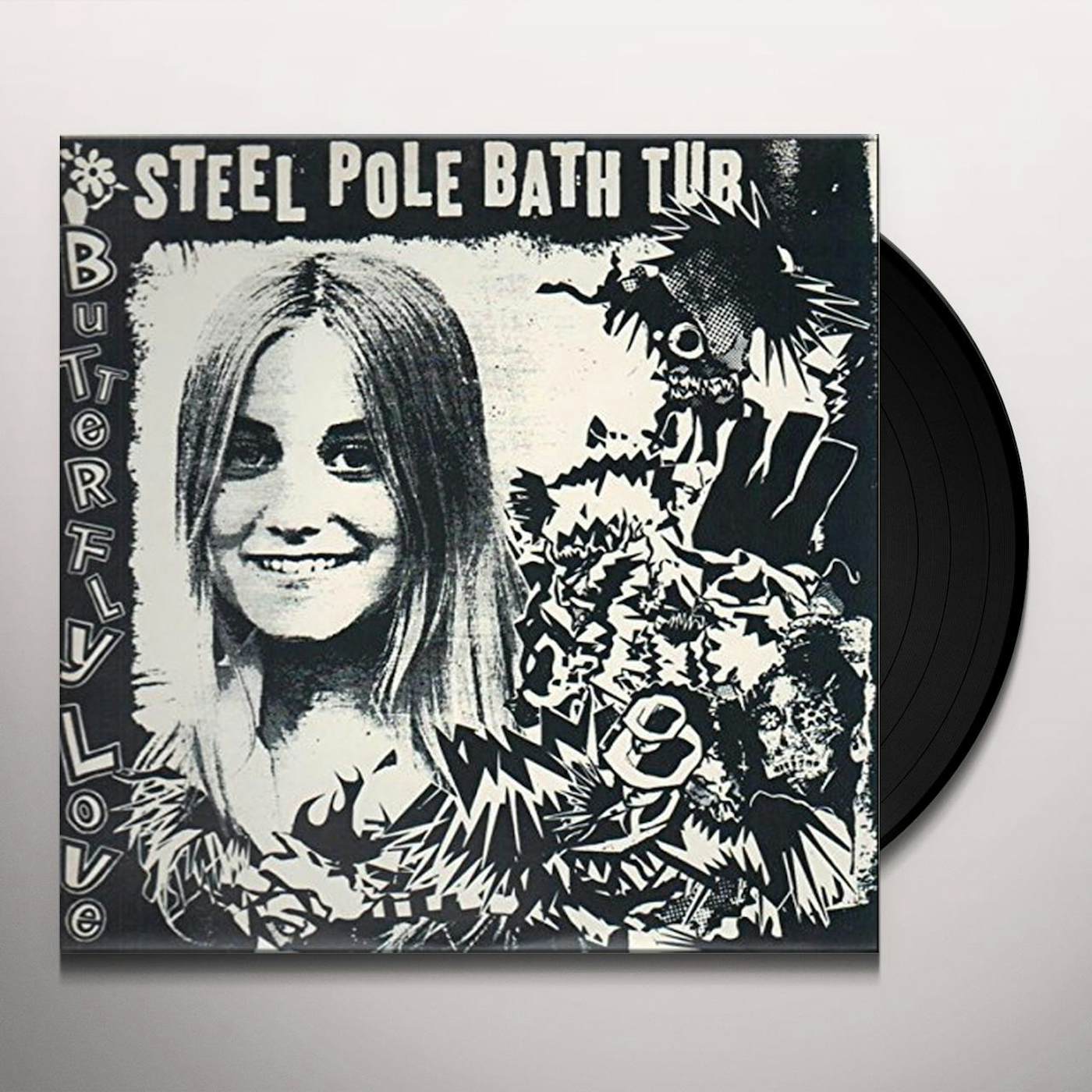 Steel Pole Bath Tub Butterfly Love Vinyl Record