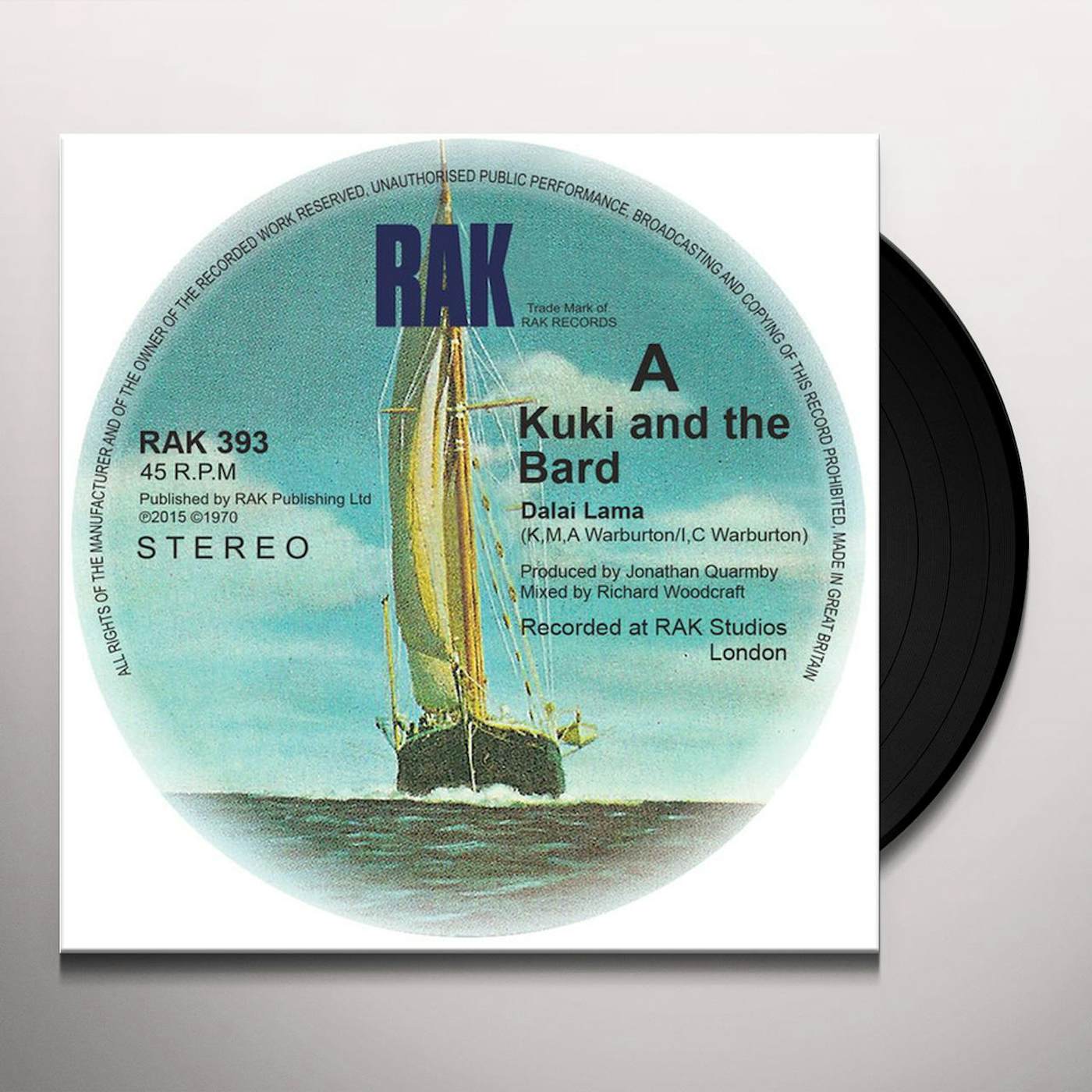 Kuki and the Bard Dalai Lama / Journey Vinyl Record