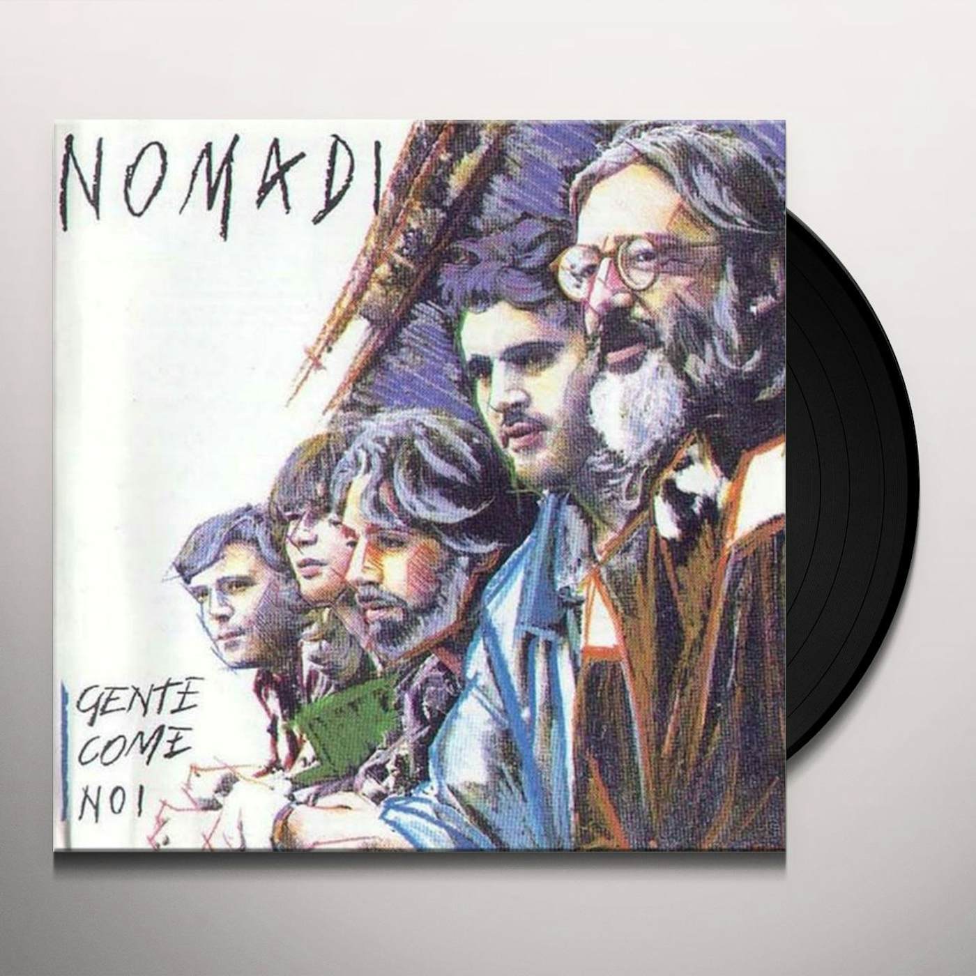 Nomadi Gente Come Noi Vinyl Record