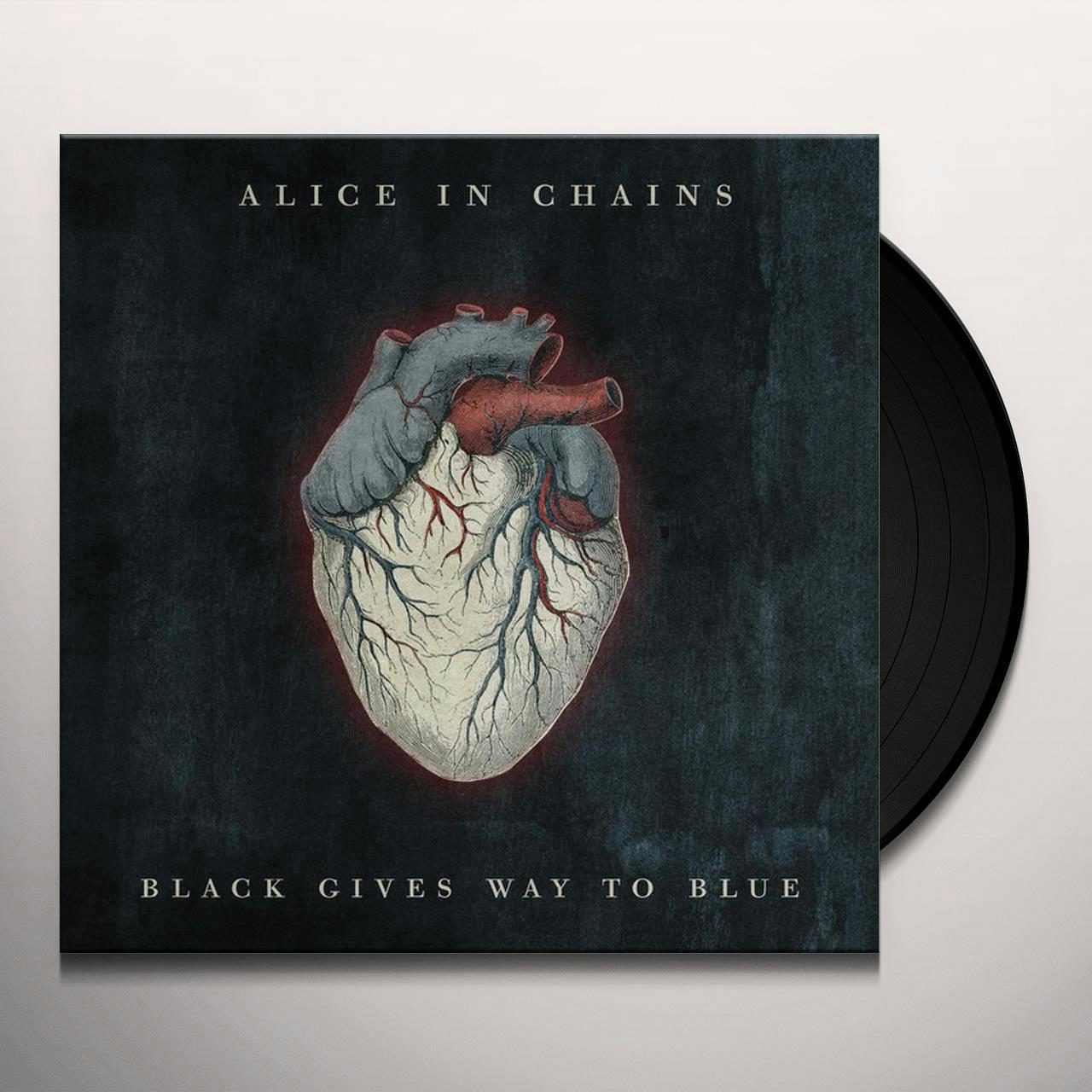 Alice In Chains Black Gives Way To Blue Vinyl Record