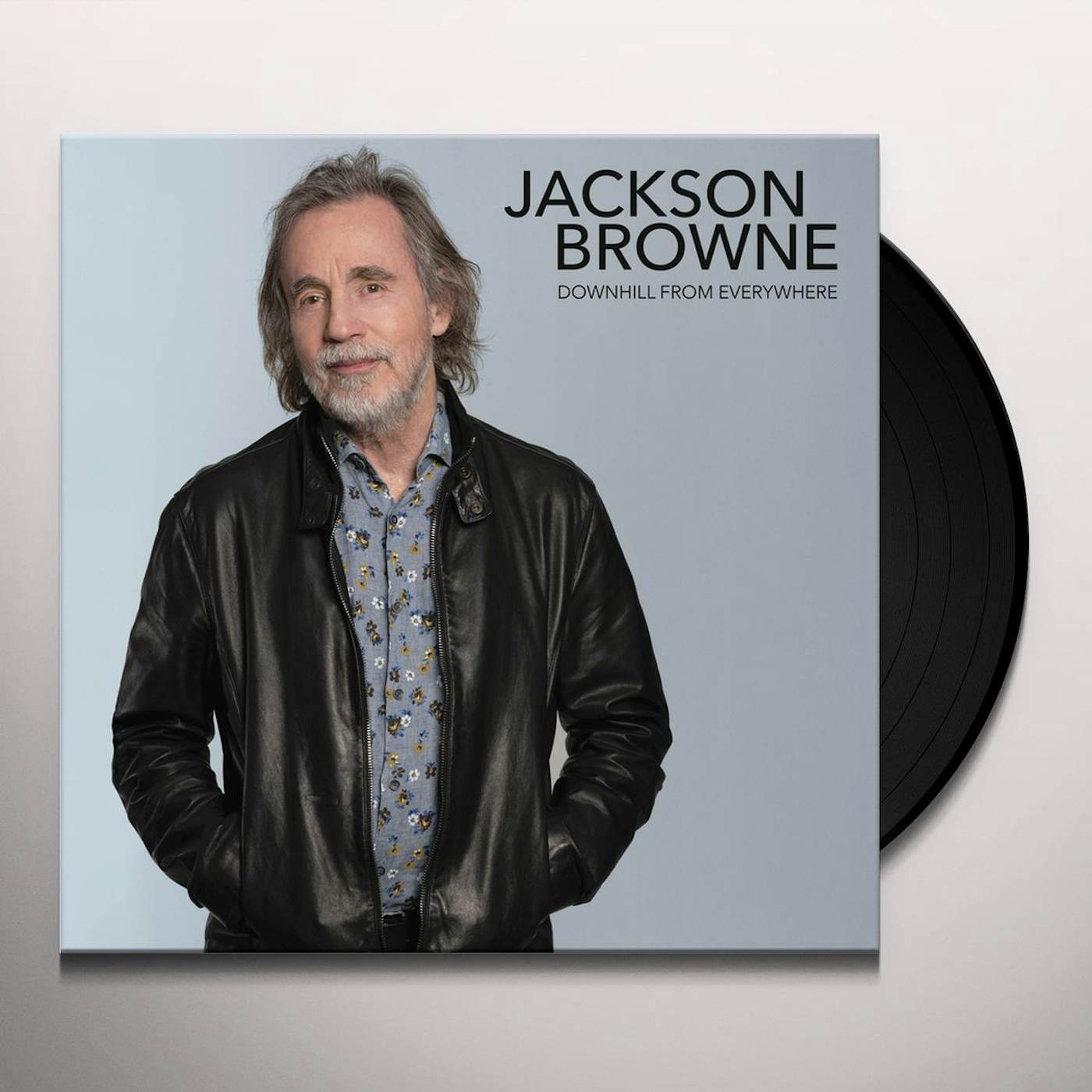 Jackson Browne DOWNHILL FROM EVERYWHERE / A LITTLE SOON TO SAY Vinyl Record