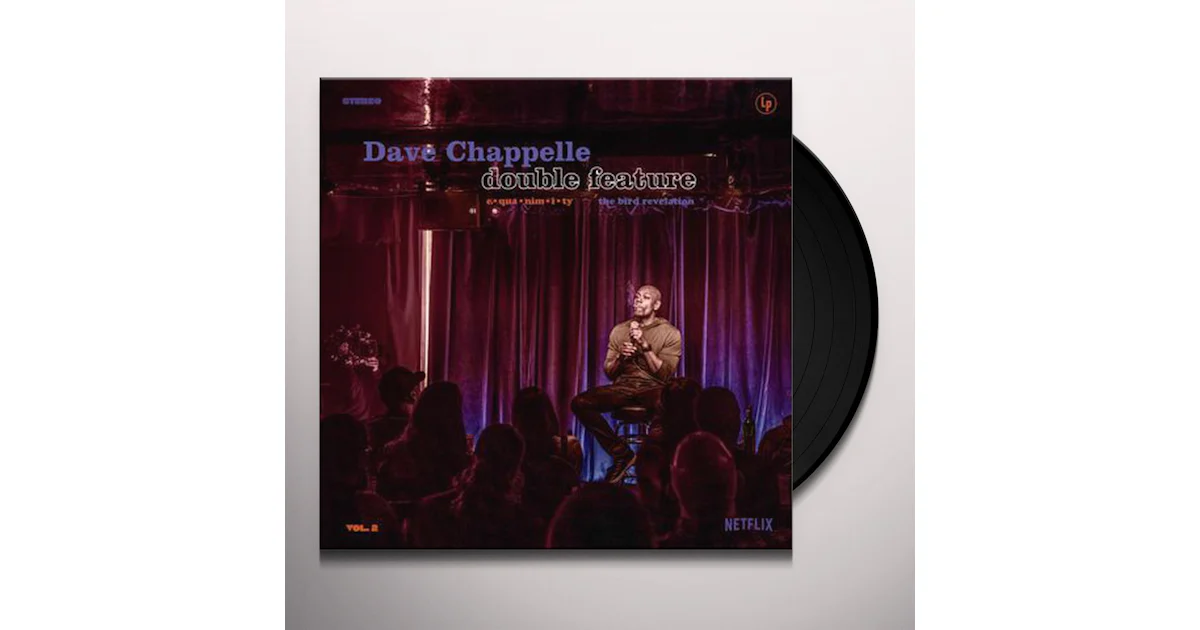 Dave Chappelle DOUBLE FEATURE EQUANIMITY / BIRD REVELATION Vinyl Record