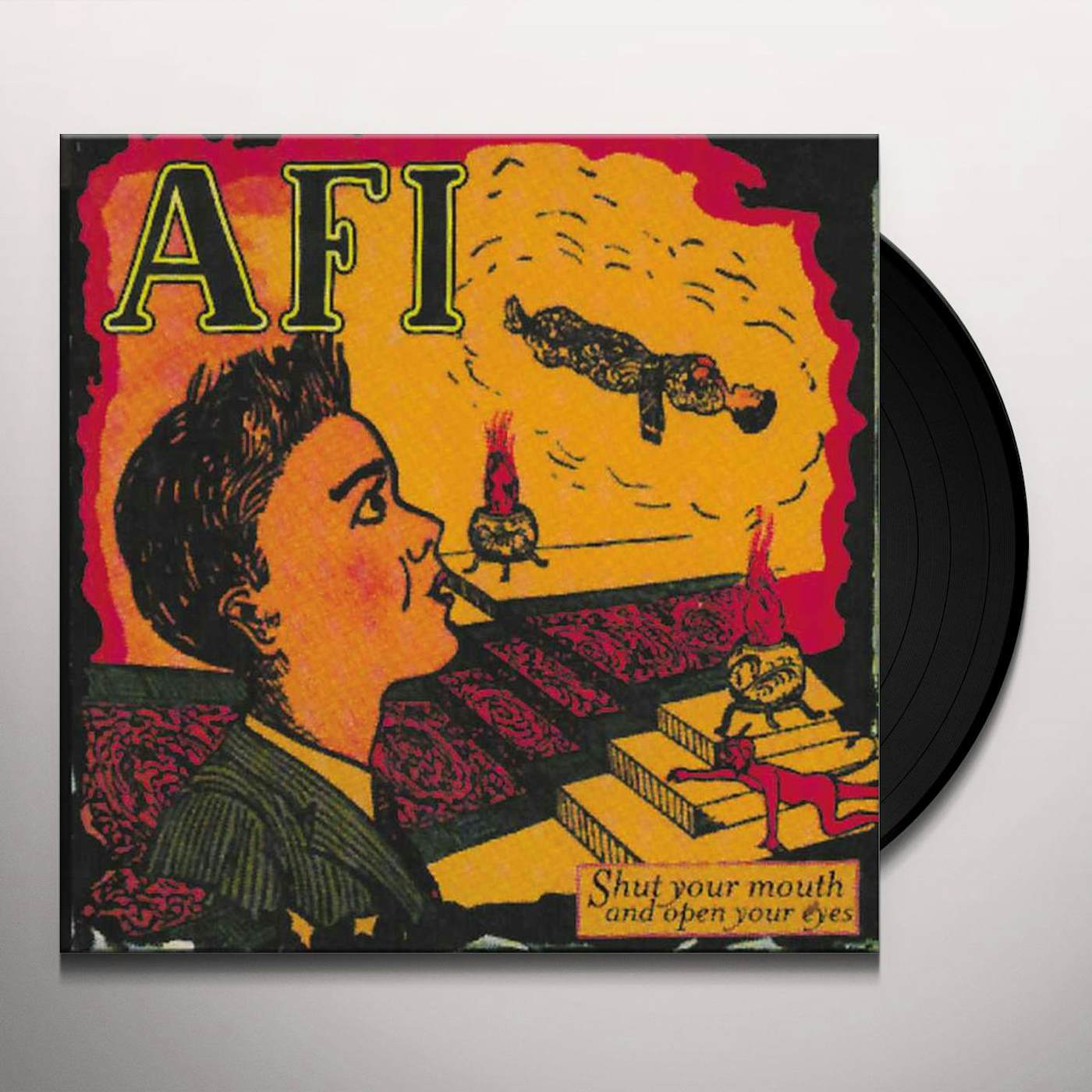 AFI Shut Your Mouth And Open Your Eyes Vinyl Record