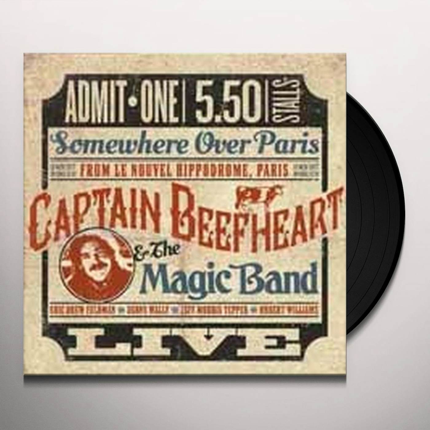 Captain Beefheart & His Magic Band LE NOUVEL HIPPODROME PARIS 1977 Vinyl Record