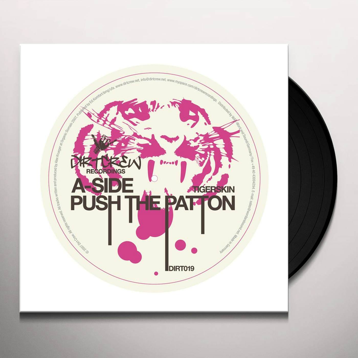 Tigerskin Push The Patton Vinyl Record