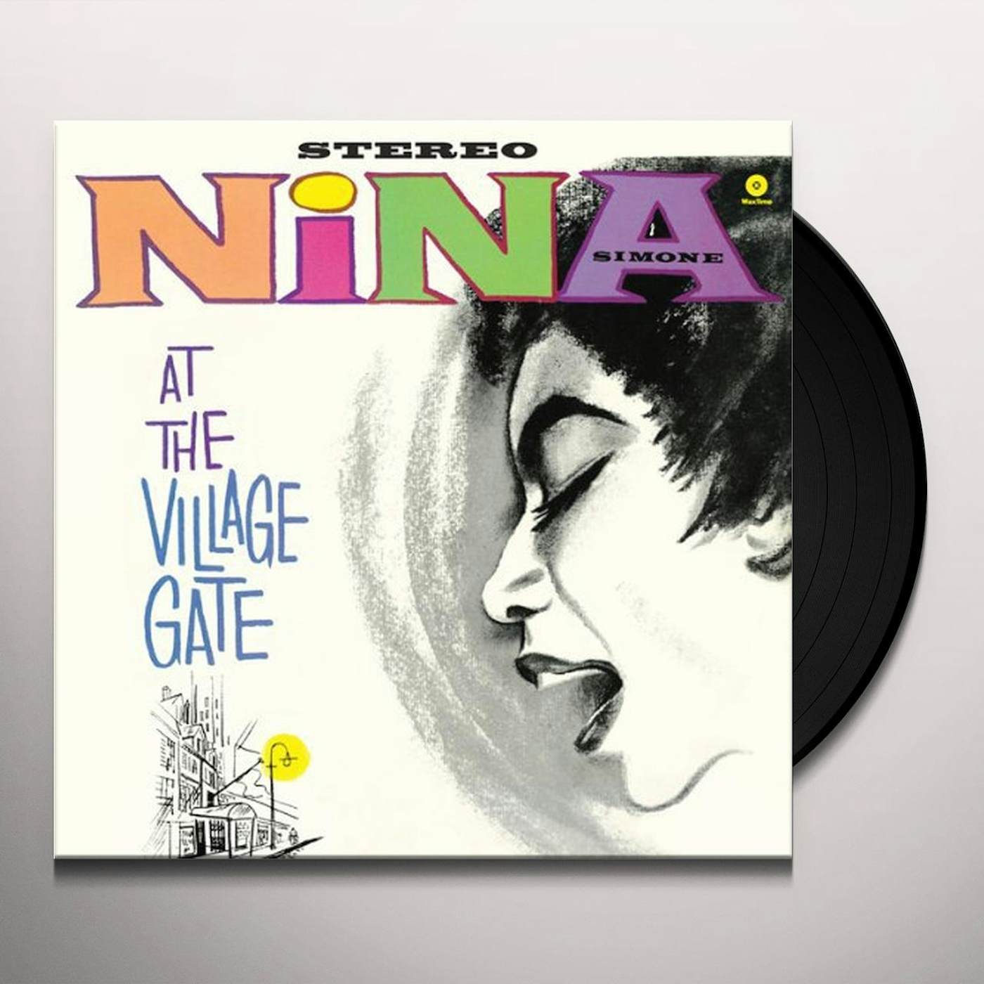 Nina Simone AT THE VILLAGE GATE Vinyl Record - Spain Release