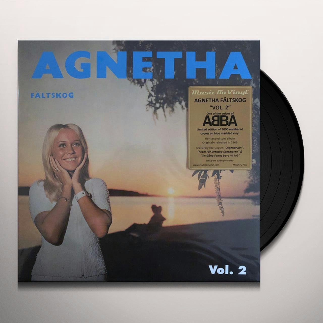 AGNETHA FALTSKOG: VOLUME 2 (180G/BLUE MARBLED VINYL) Vinyl Record