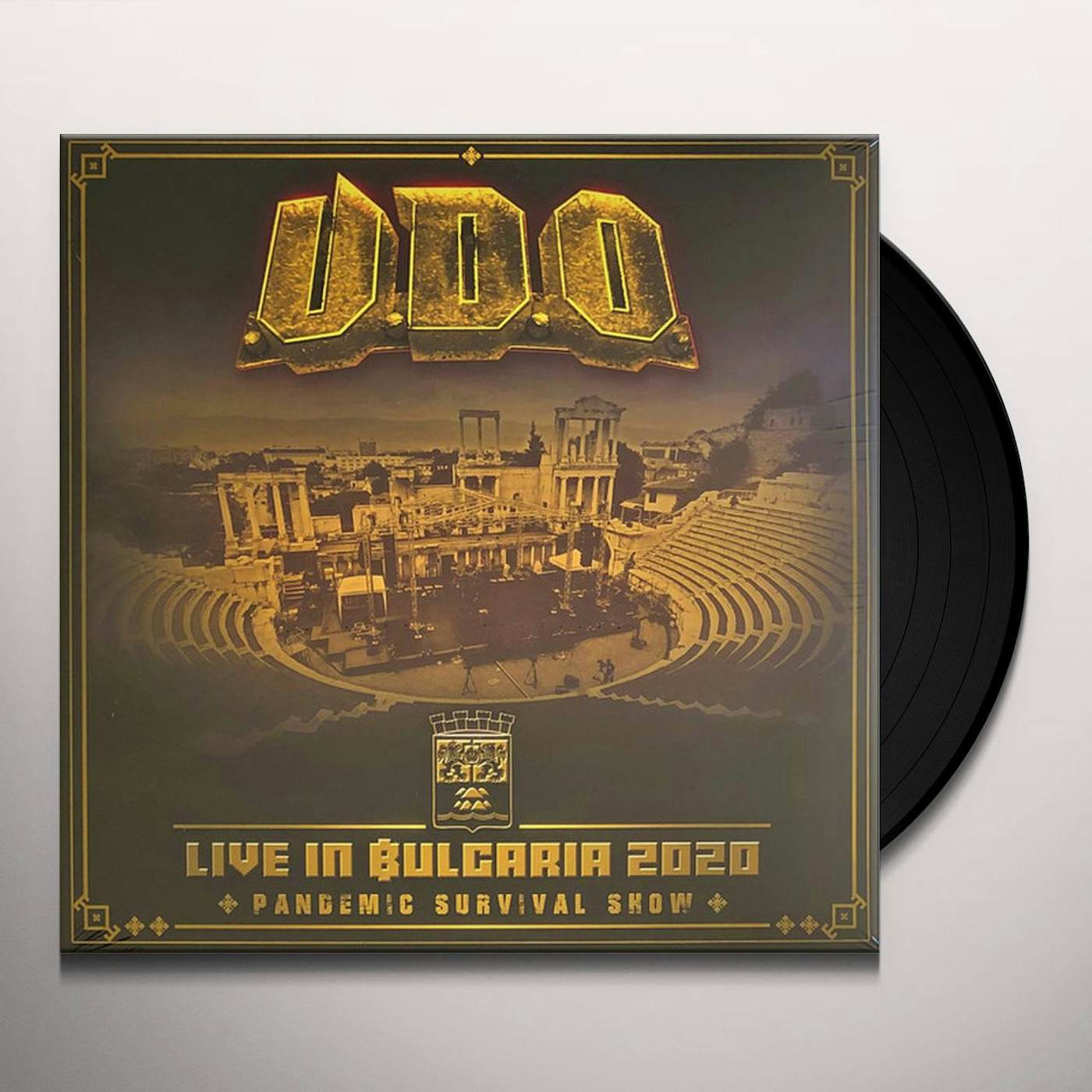 U.D.O. LIVE IN BULGARIA 2020 - PANDEMIC SURVIVAL SHOW (RED VINYL/3LP) Vinyl Record
