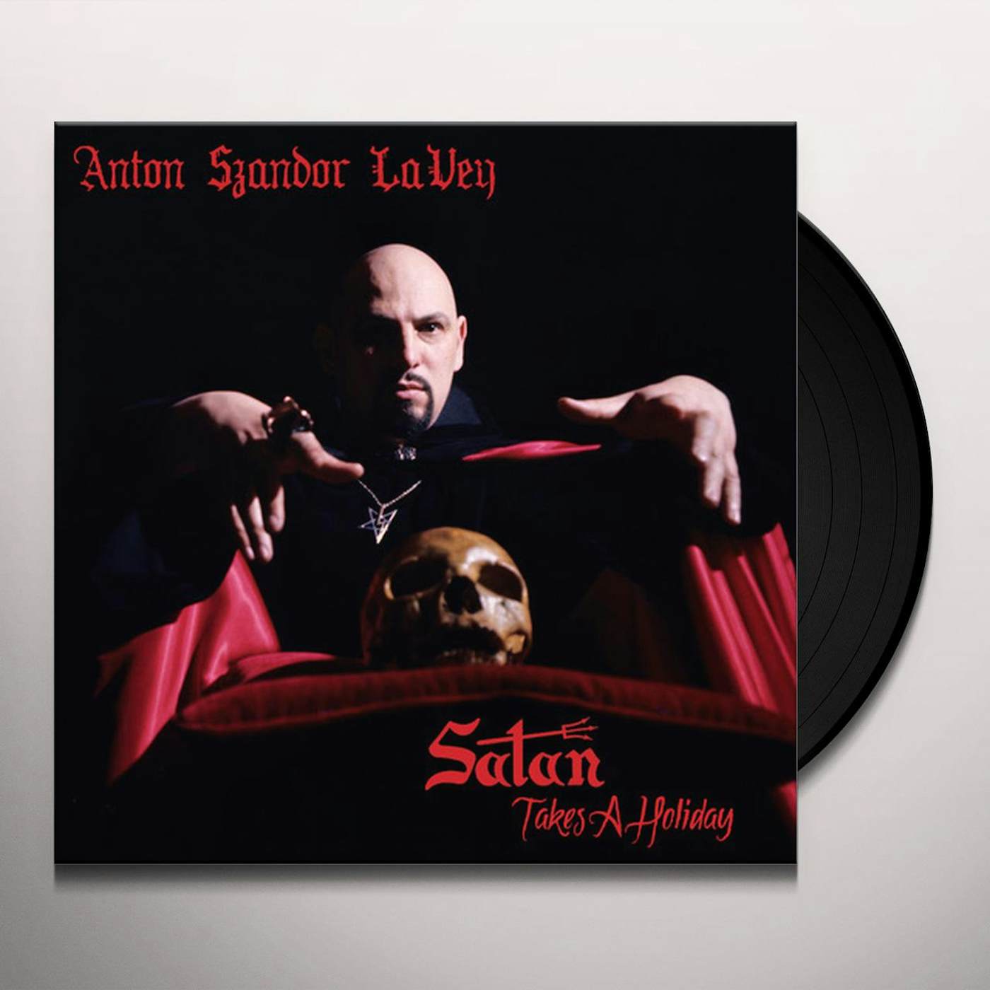 Anton LaVey Satan Takes A Holiday Vinyl Record