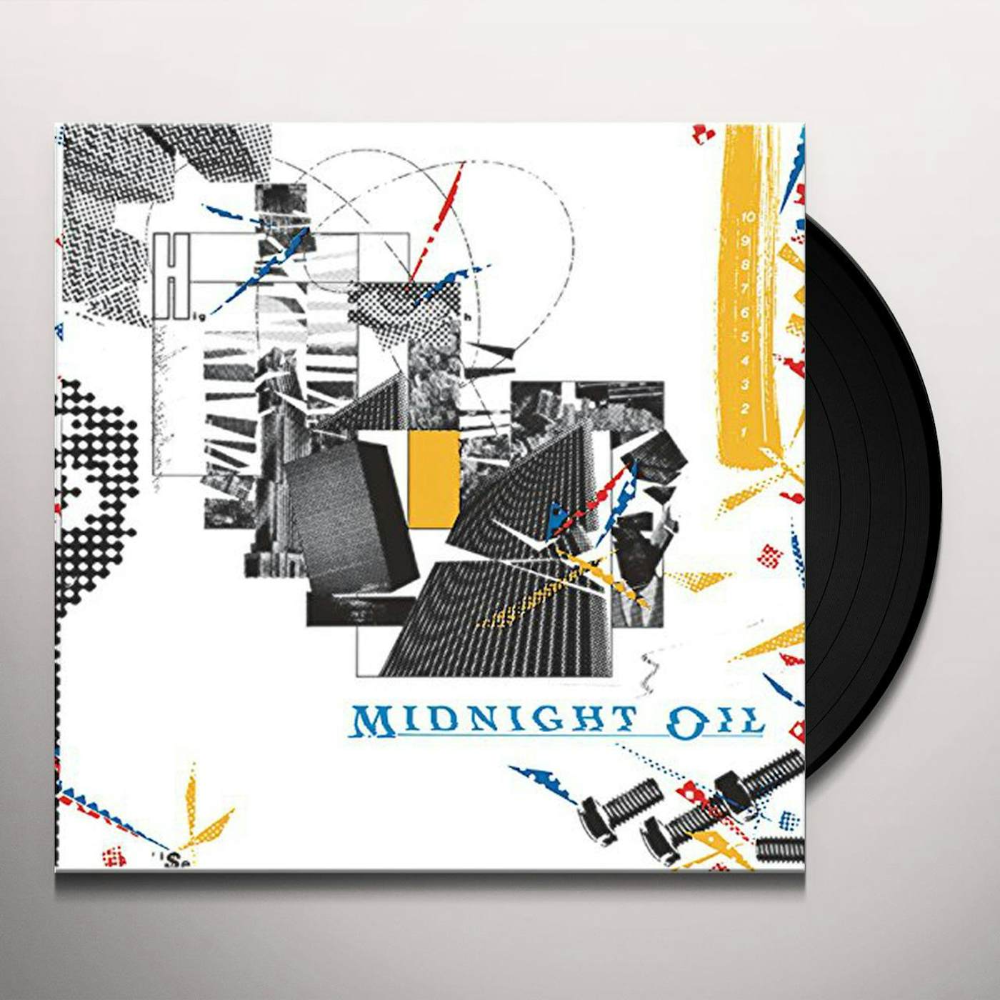 Midnight Oil 10 9 8 7 6 5 4 3 2 1 Vinyl Record