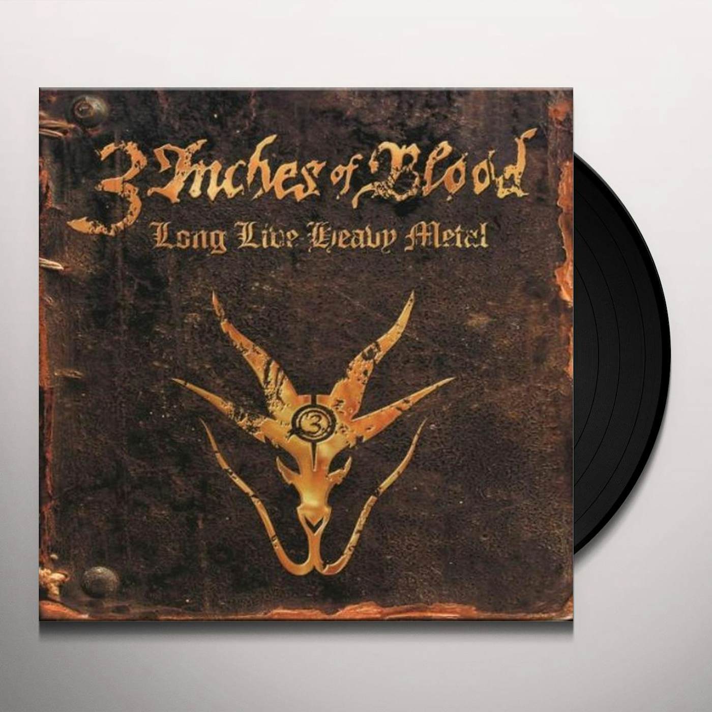 3 Inches Of Blood LONG LIVE HEAVY METAL (GER) Vinyl Record