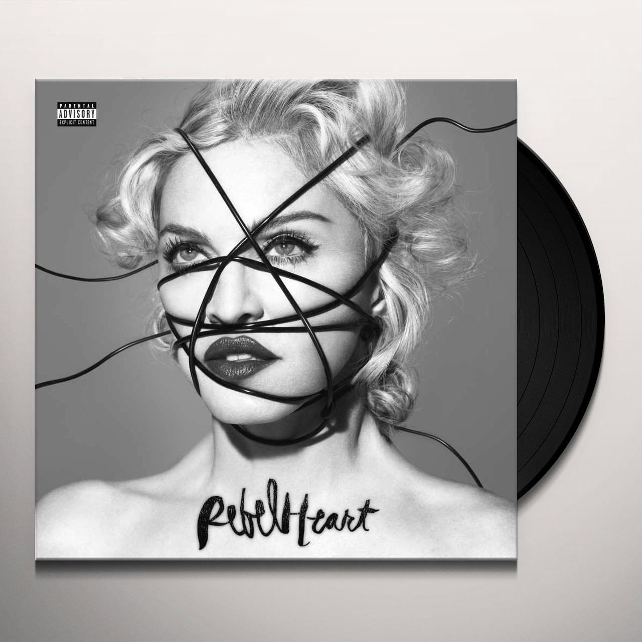 Madonna REBEL HEART (DELUXE) Vinyl Record