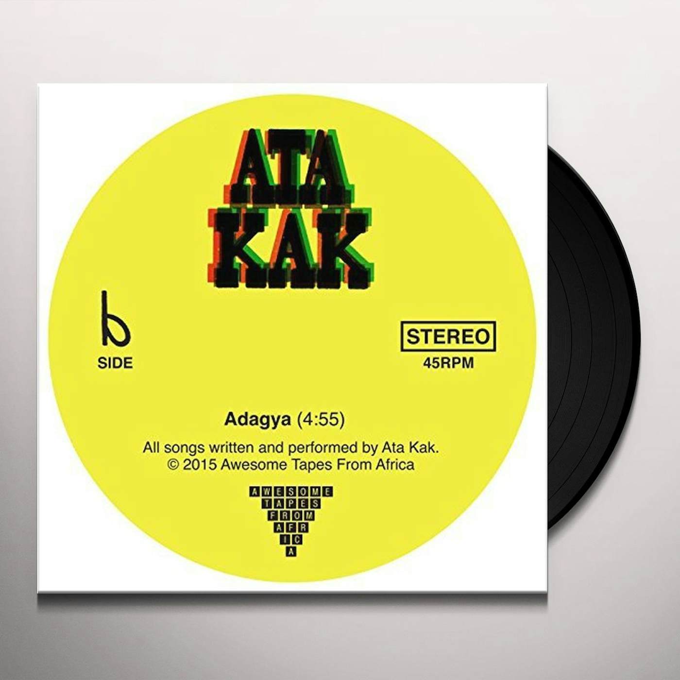 Ata Kak OBAA SIMA B/W ADAGYA Vinyl Record