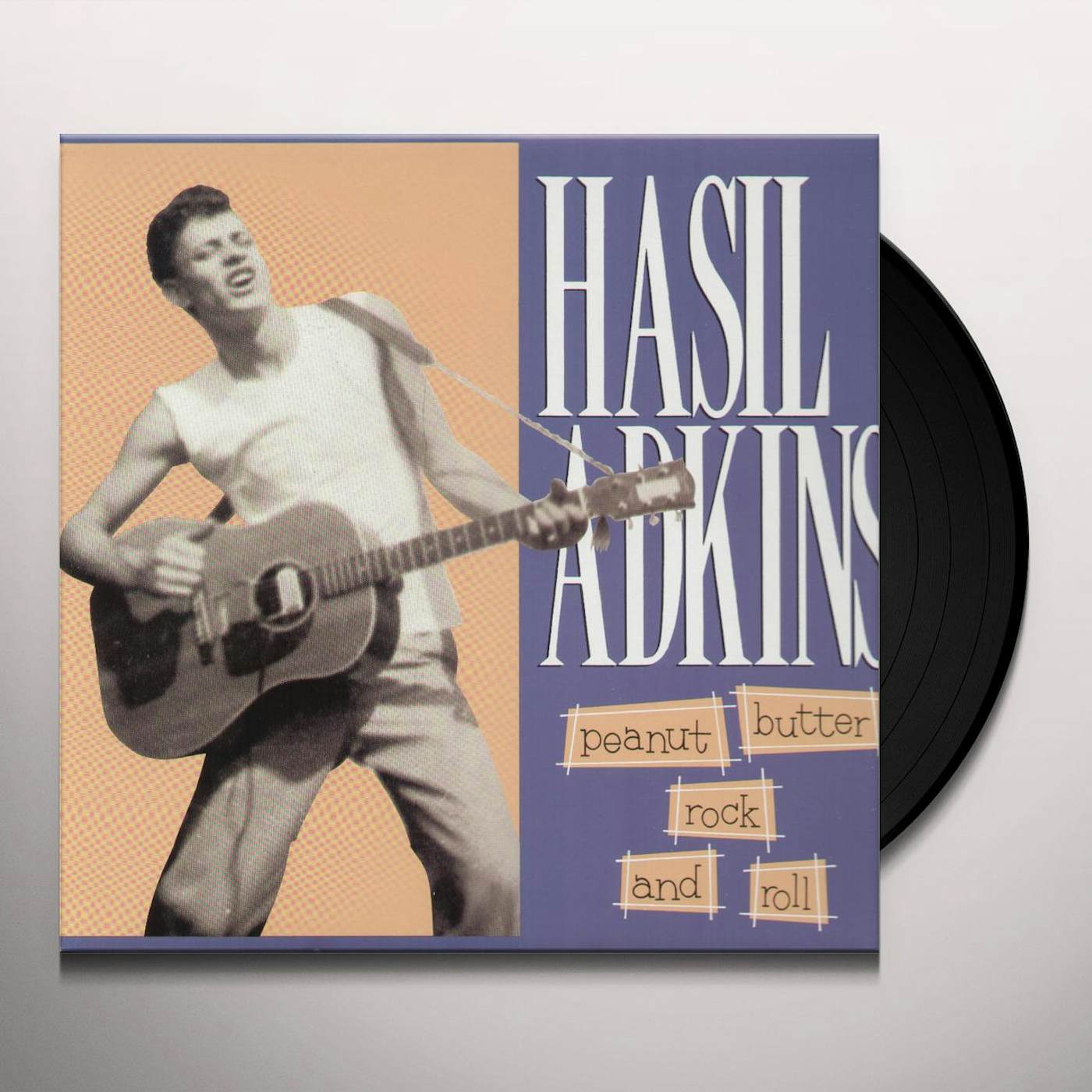 Hasil Adkins Peanut Butter Rock and Roll Vinyl Record