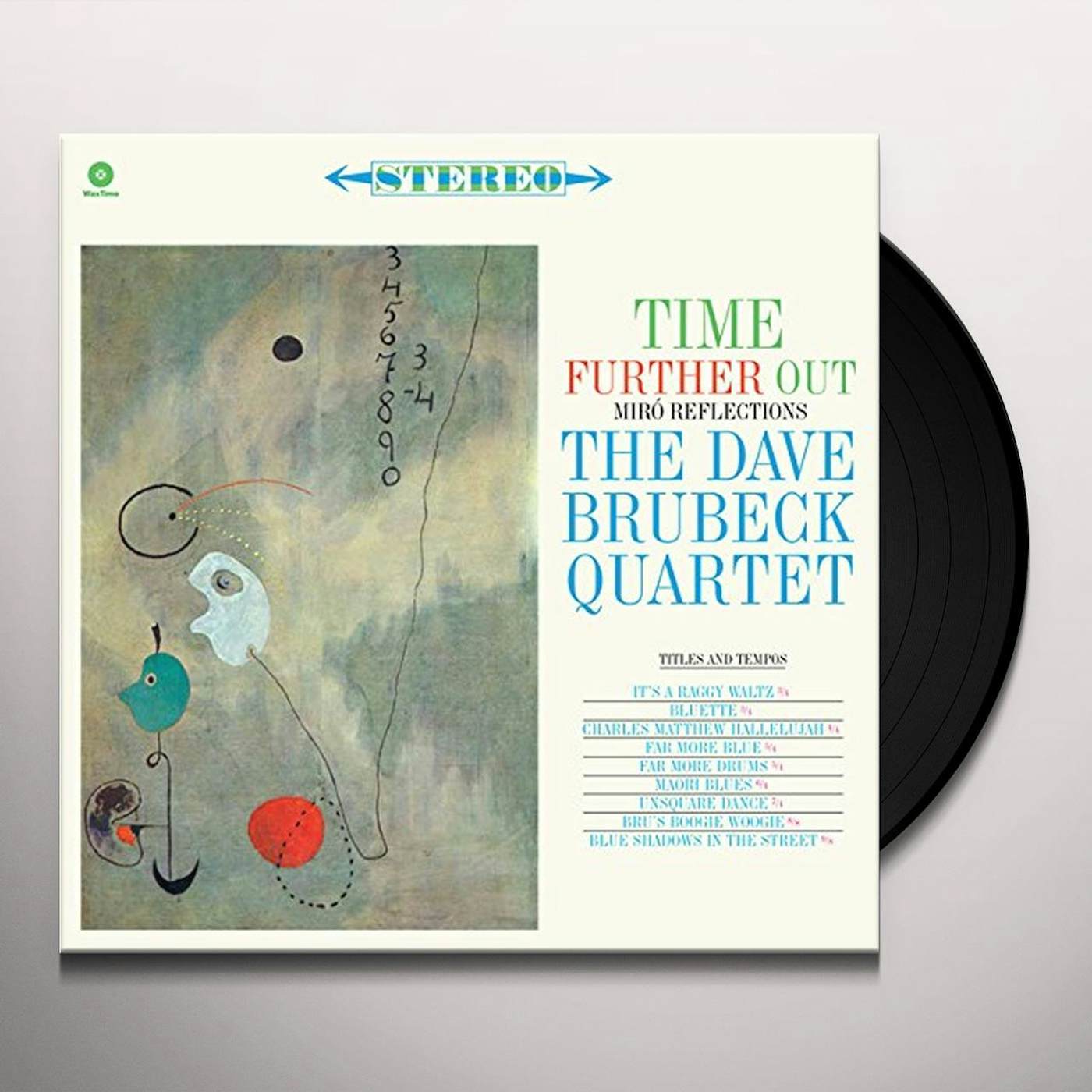 Dave Brubeck TIME FURTHER OUT Vinyl Record - Spain Release