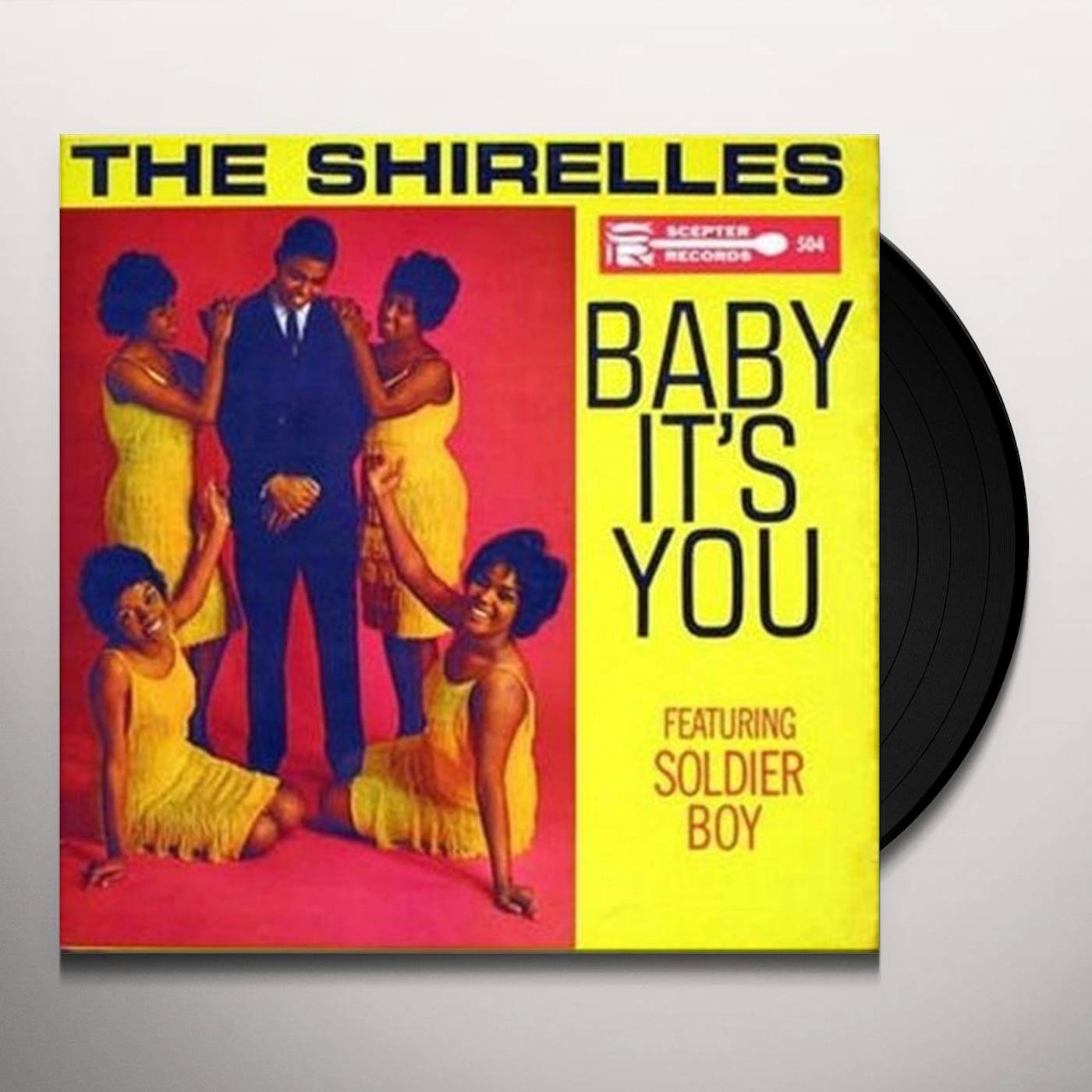 The Shirelles BABY IT'S YOU Vinyl Record - Spain Release