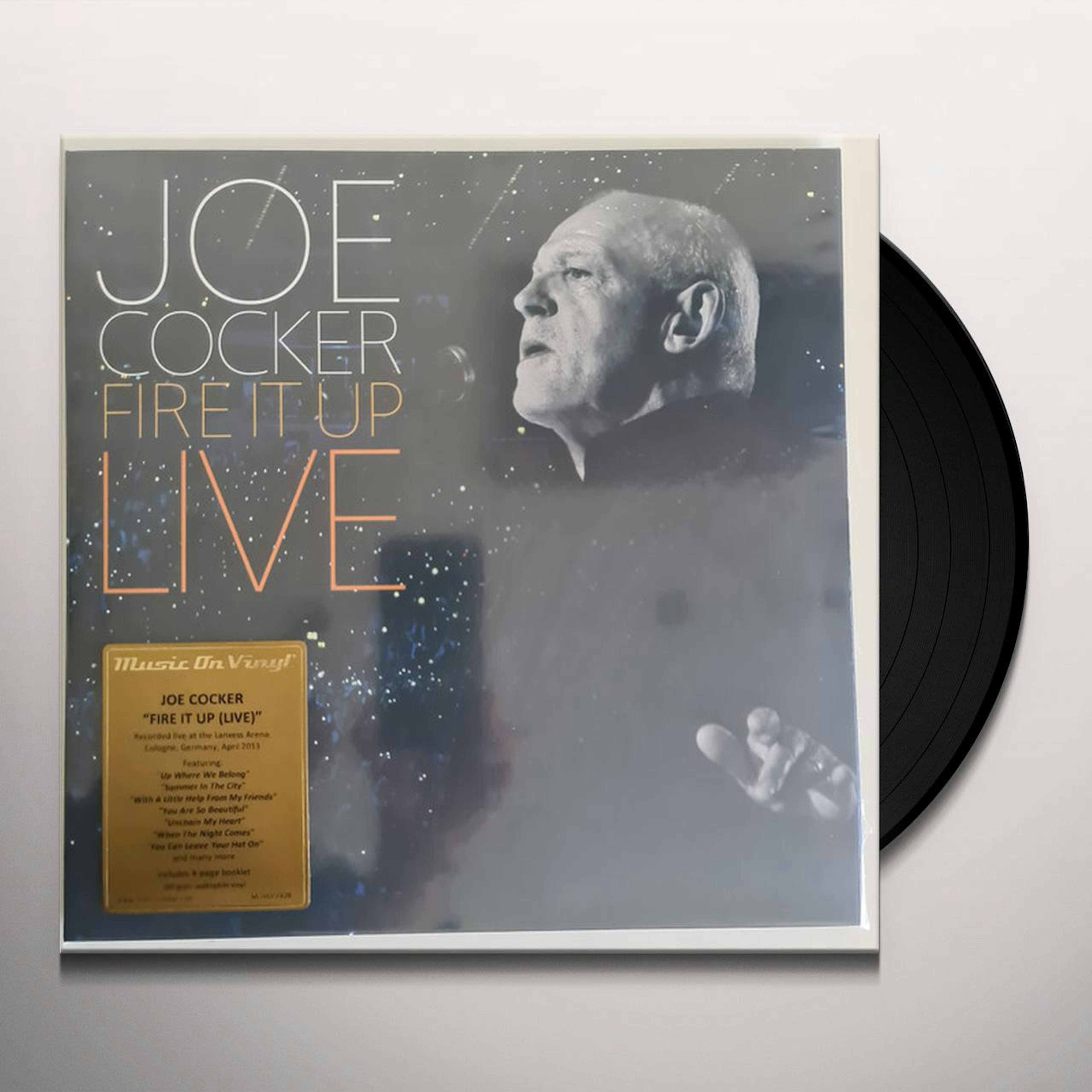 Joe Cocker FIRE IT UP (3LP/180G) Vinyl Record