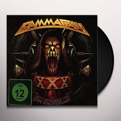 Gamma Ray 30 Years Live Anniversary Vinyl Record