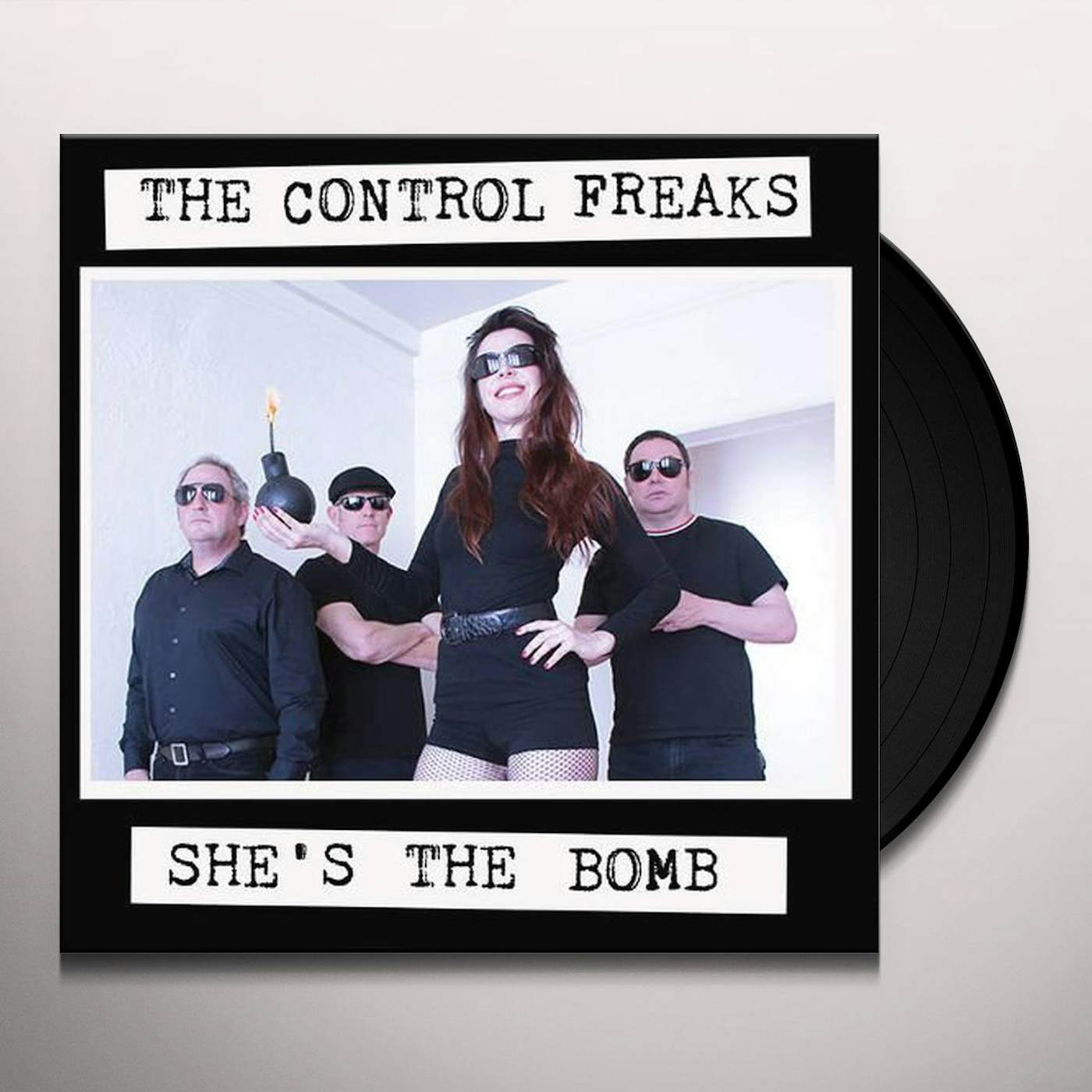 Control Freaks She's the Bomb Vinyl Record