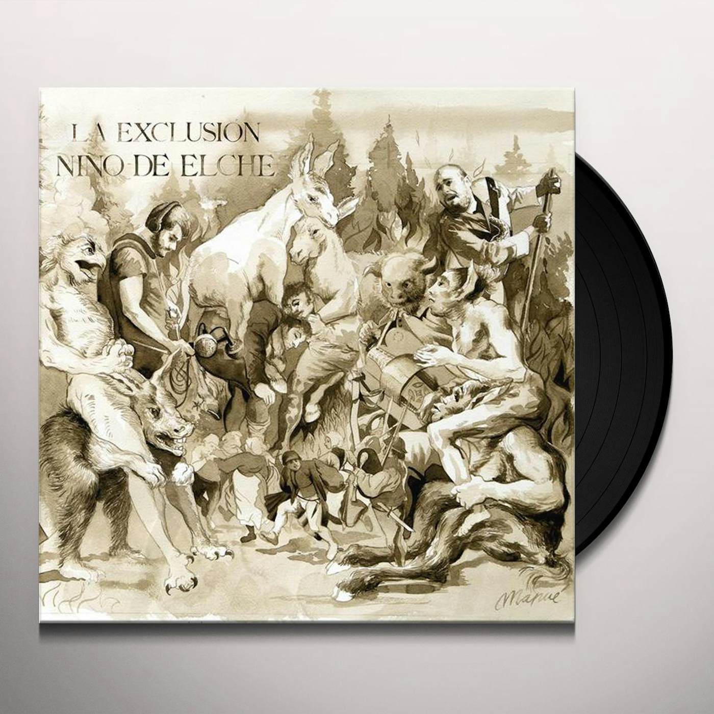 Niño de Elche LA EXCLUSION Vinyl Record