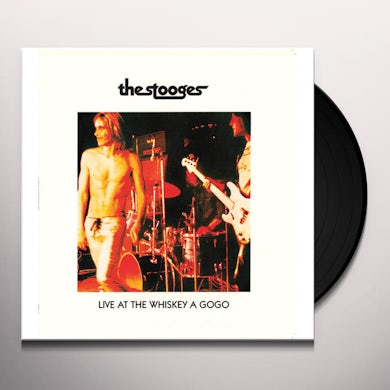 The Stooges LIVE AT WHISKEY A GOGO (WHITE VINYL) Vinyl Record