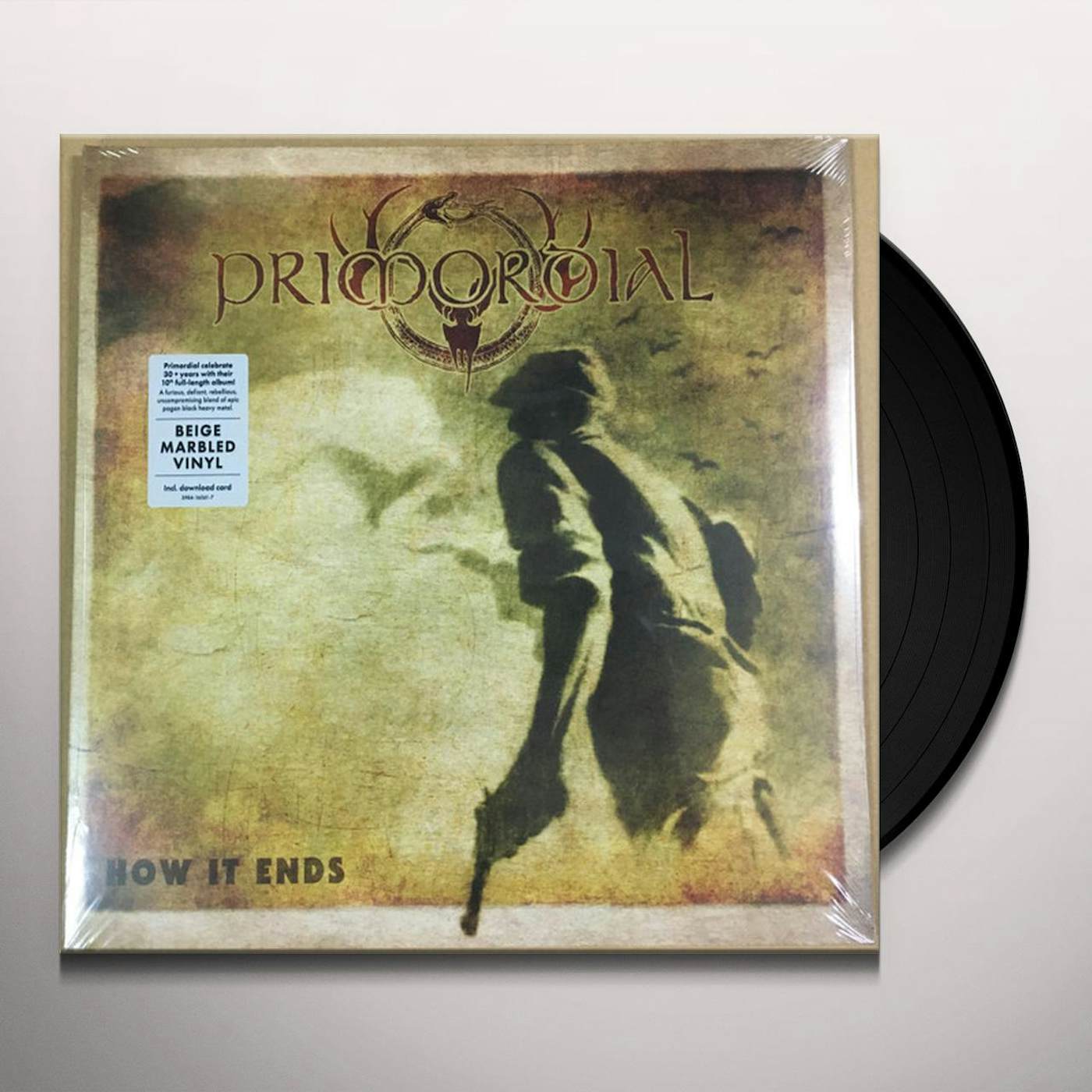 Primordial HOW IT ENDS (2LP/OCHRE MARBLED VINYL) Vinyl Record