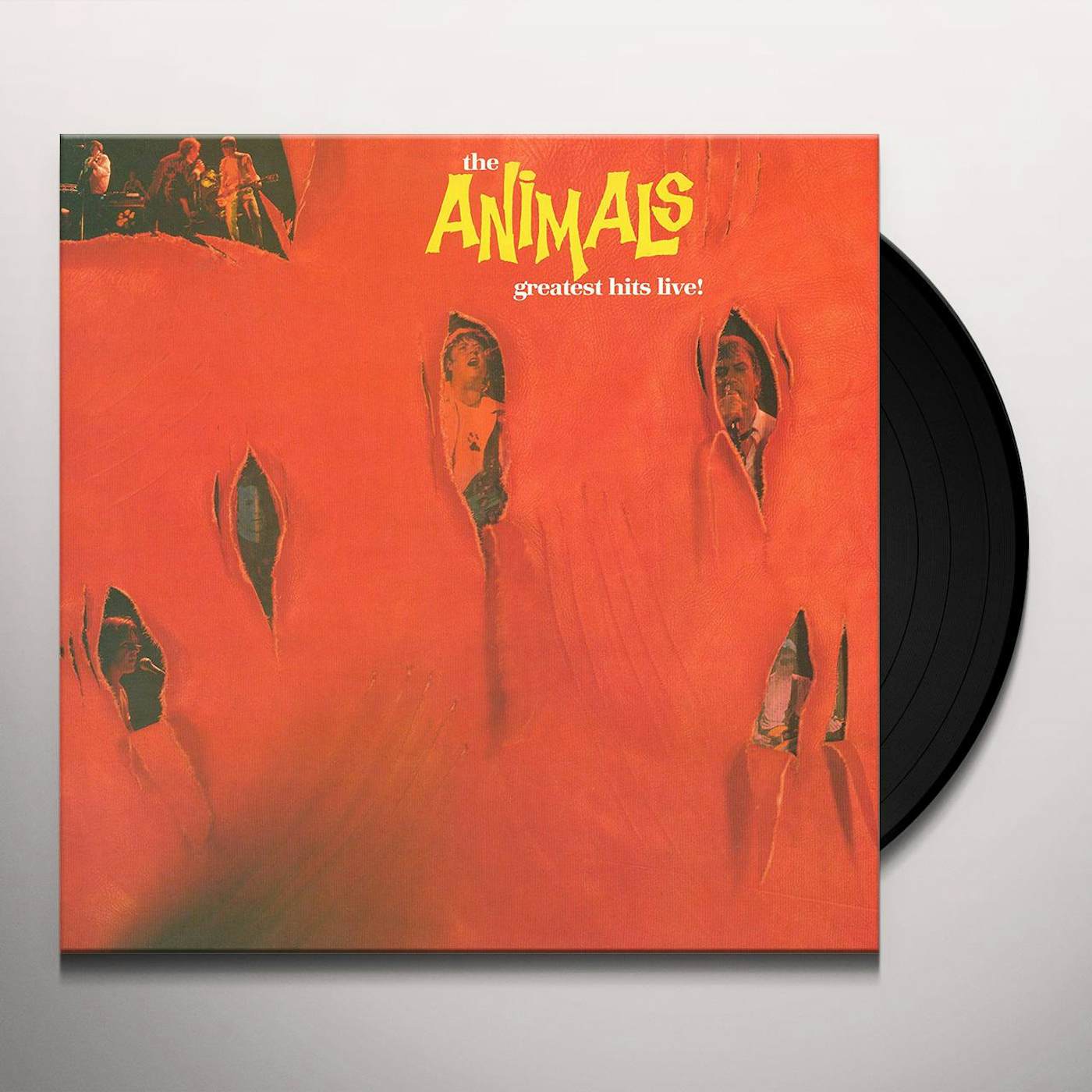 The Animals GREATEST HITS LIVE Vinyl Record