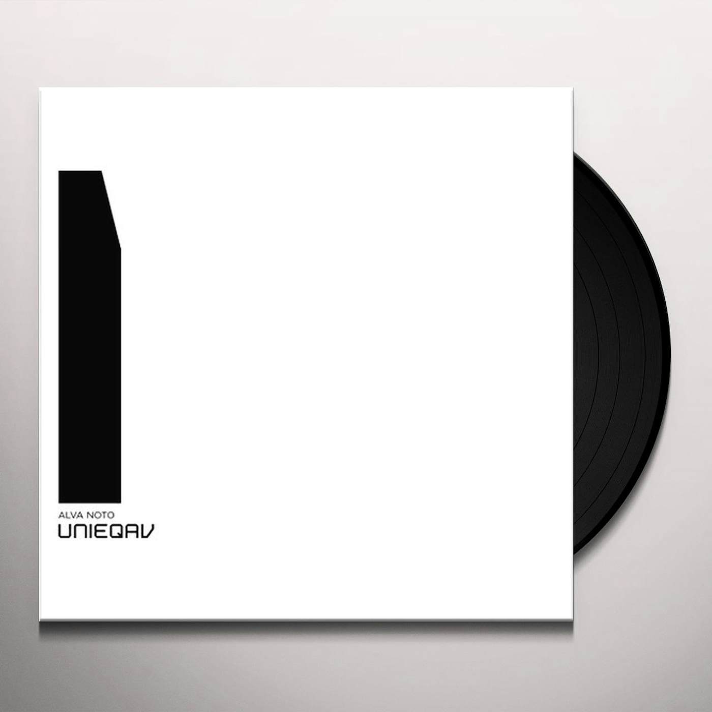 alva noto Unieqav Vinyl Record