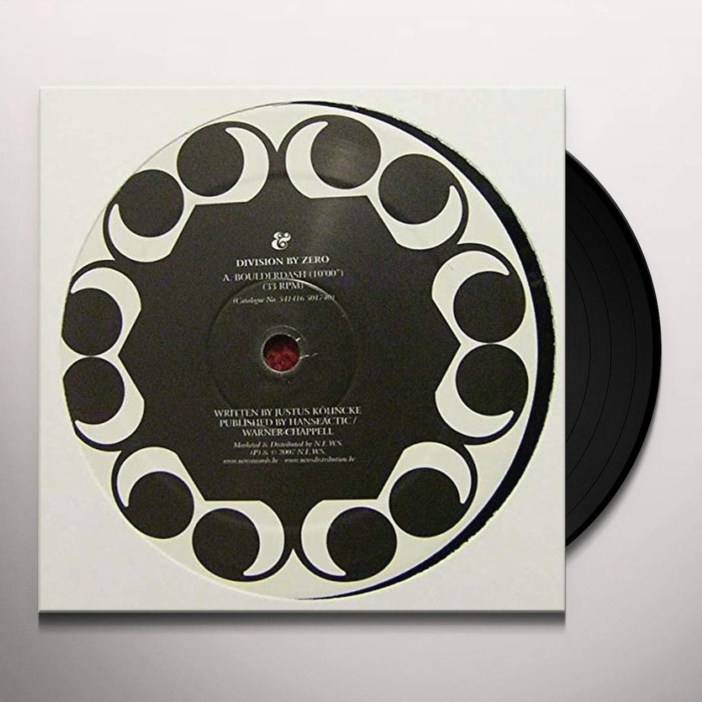 Division By Zero Boulderdash / Ball Blazer Vinyl Record