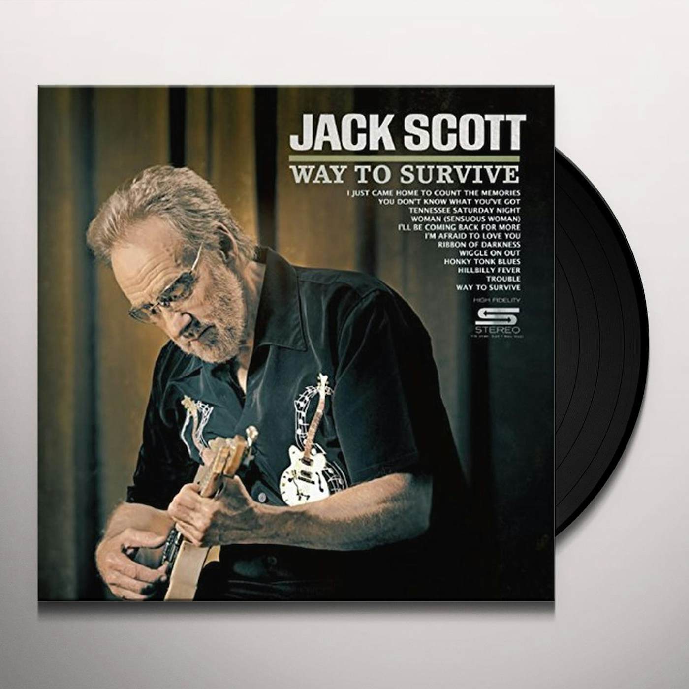 Jack Scott Way to Survive Vinyl Record