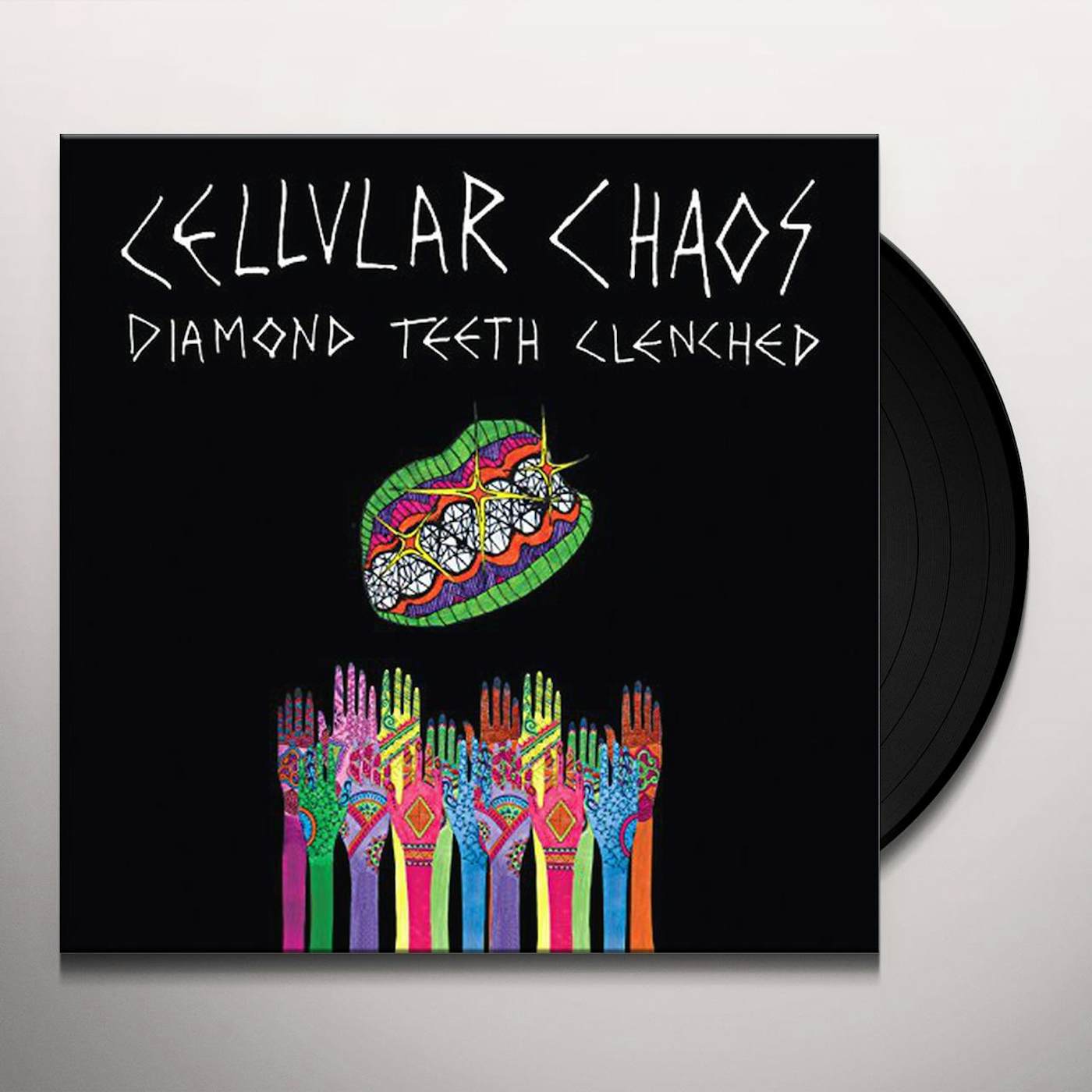Cellular Chaos Diamond Teeth Clenched Vinyl Record