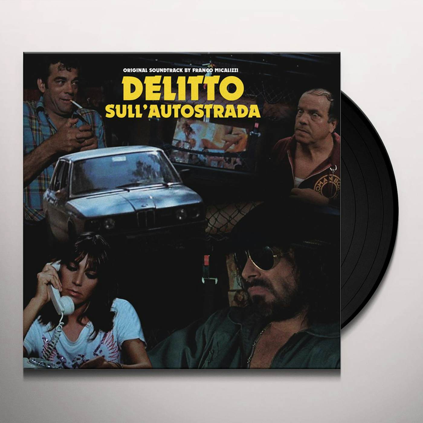 Franco Micalizzi DELITTO SULL AUTOSTRADA Vinyl Record