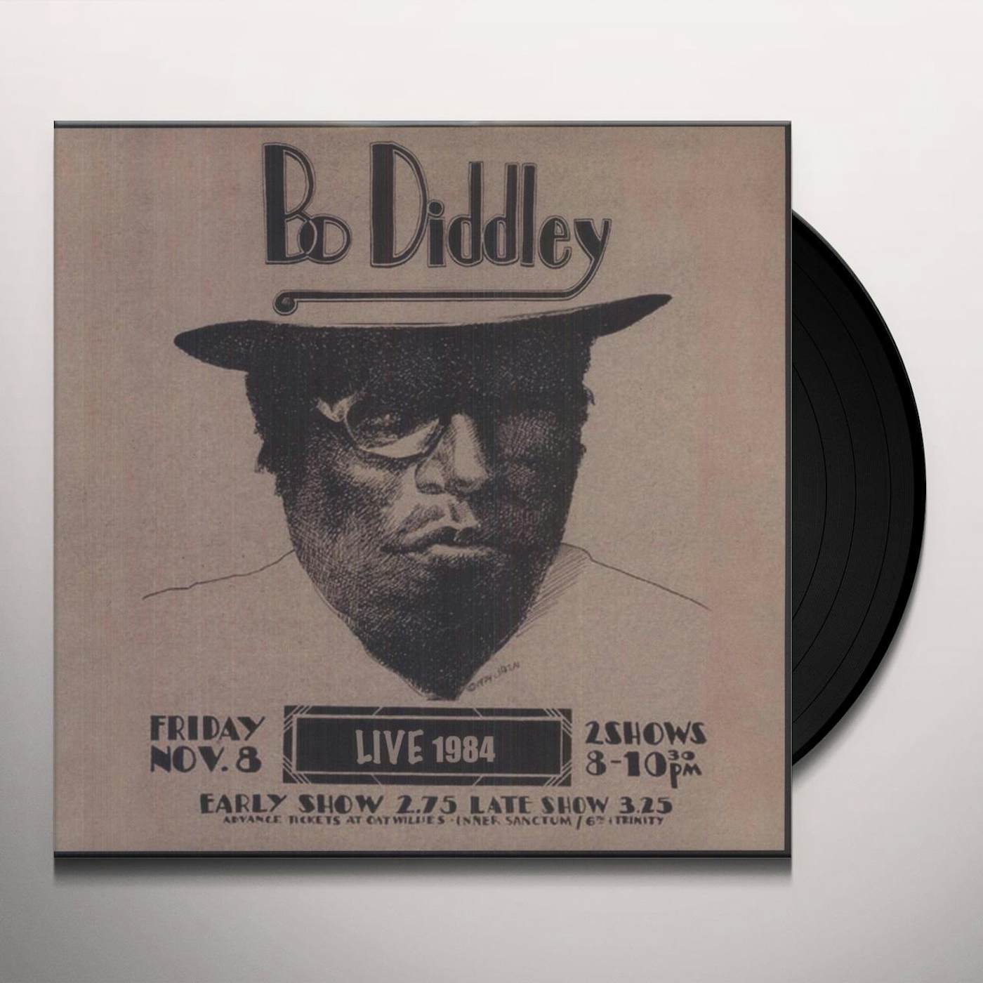 Bo Diddley LIVE 1984 Vinyl Record
