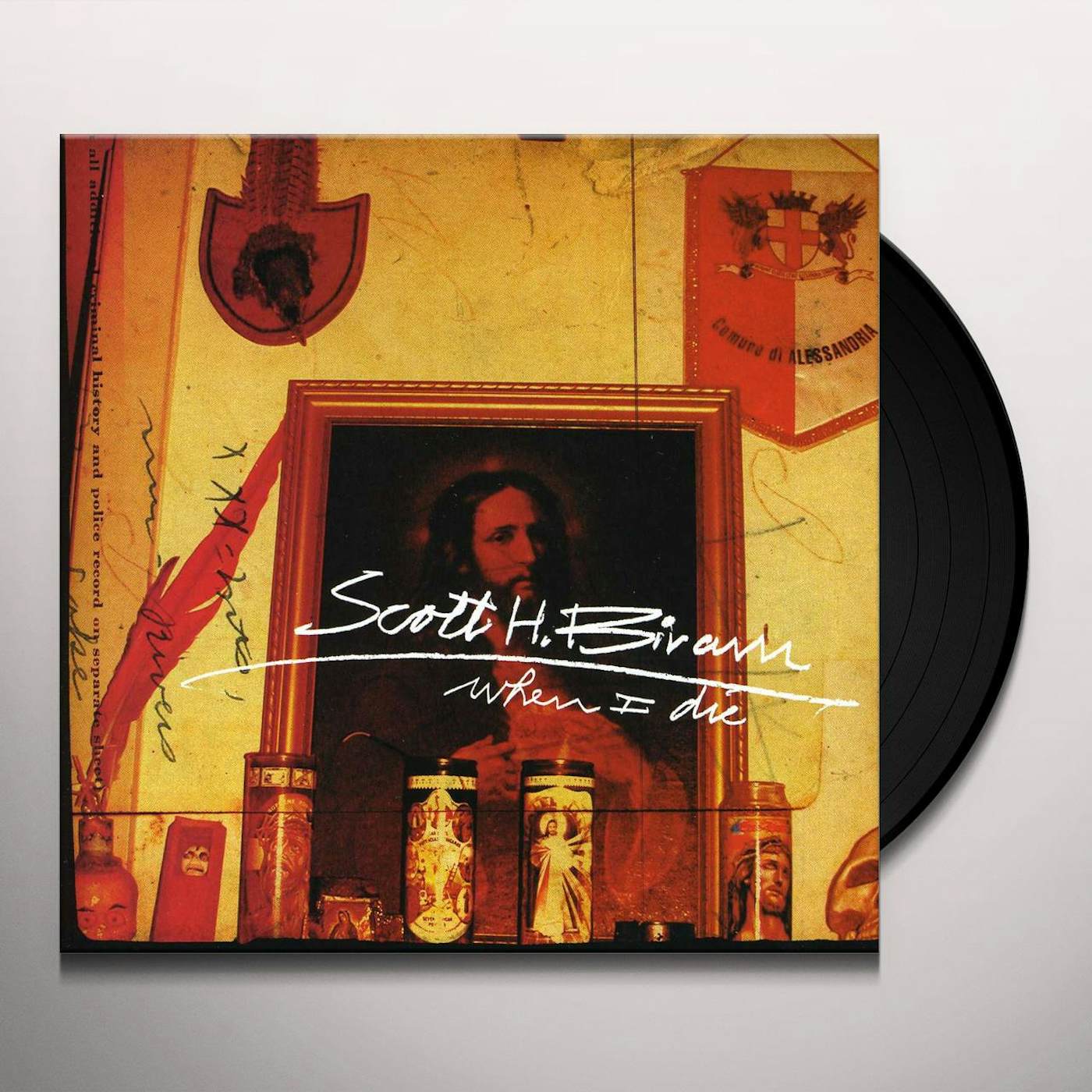 Scott H. Biram WHEN I DIE / JOHN THE REVELATOR Vinyl Record