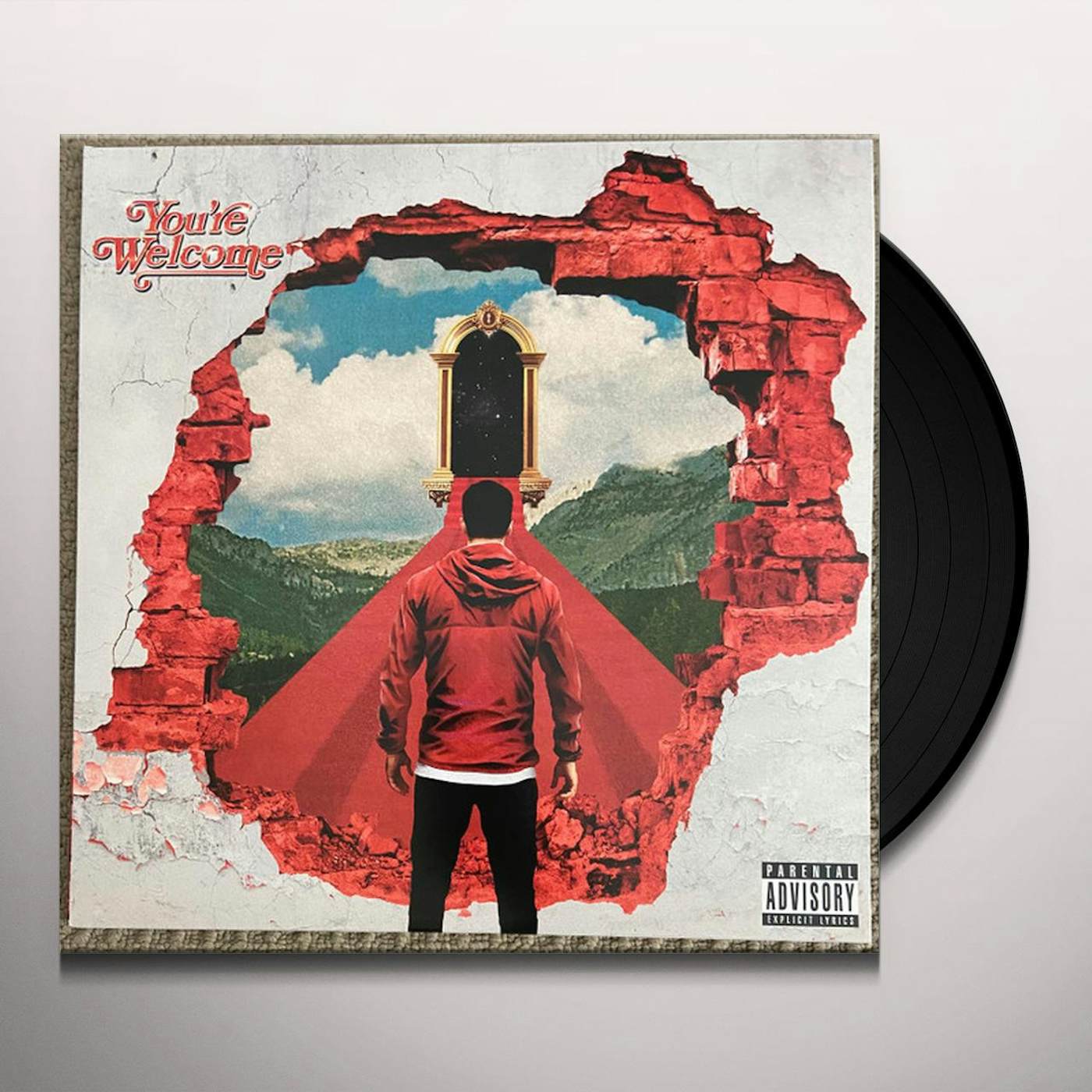 A Day To Remember YOU'RE WELCOME (APPLE RED VINYL) (I) Vinyl Record