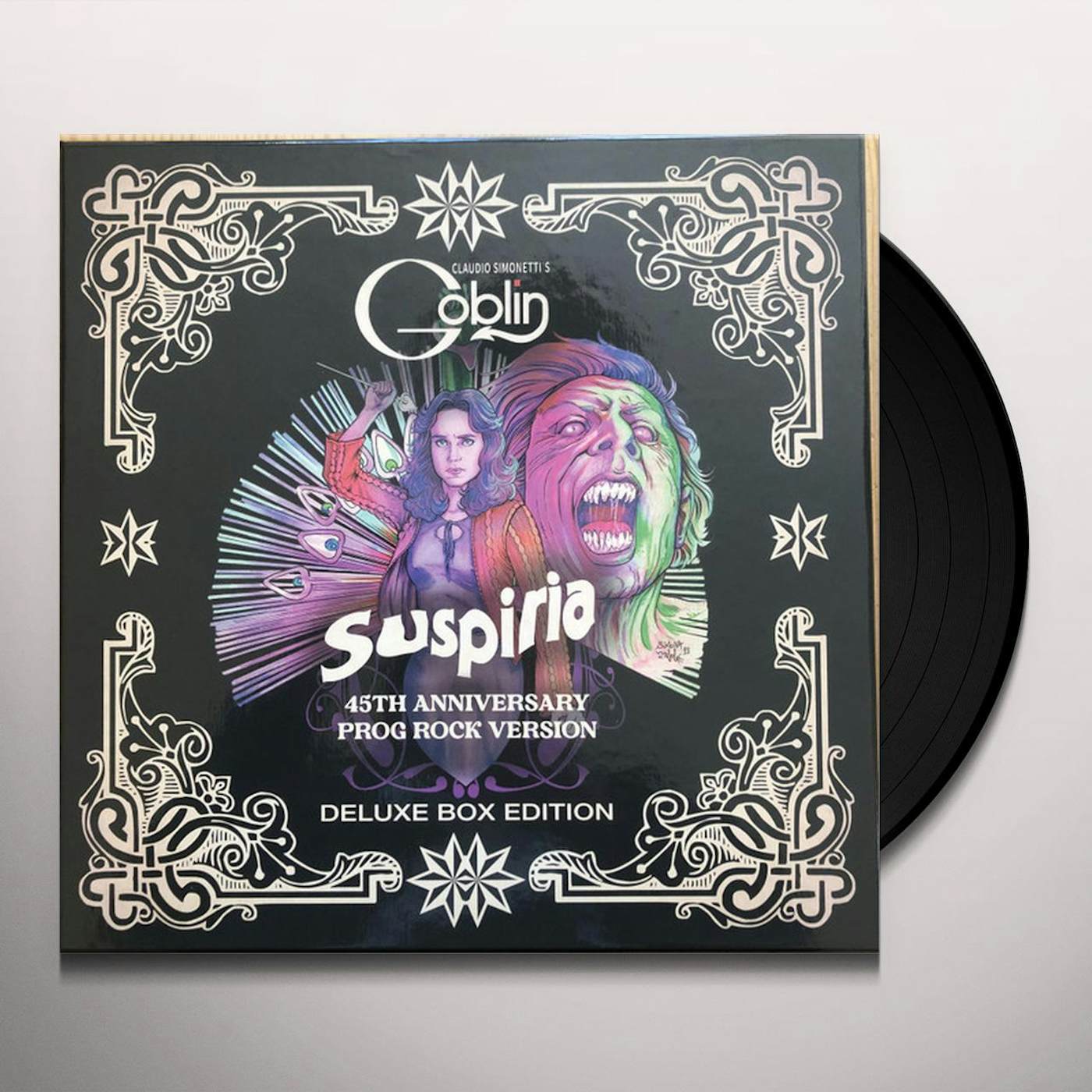Claudio Simonetti's Goblin SUSPIRIA Original Soundtrack (45TH ANNIVERSARY PROG ROCK VERSION DELUXE VINYL/2LP) Vinyl Record