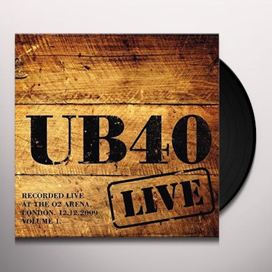 Ub40 LIVE 2009: 1 Vinyl Record
