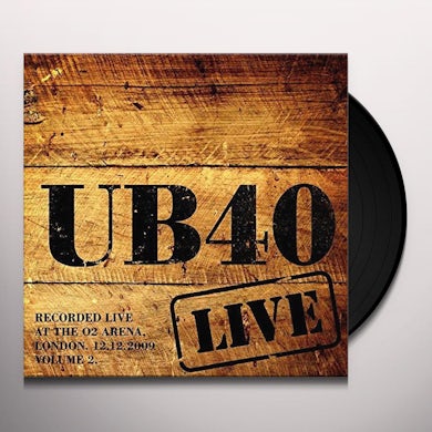 Ub40 LIVE 2009: 2 Vinyl Record