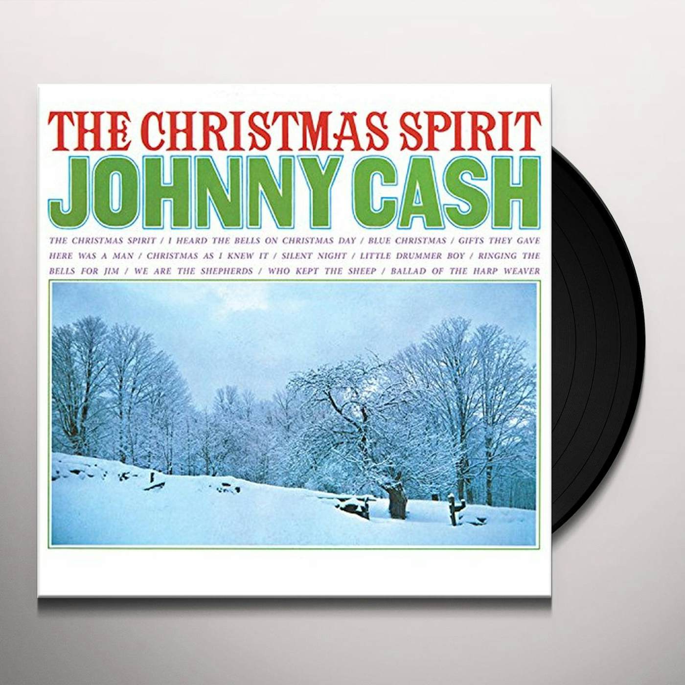 Johnny Cash CHRISTMAS SPIRIT Vinyl Record