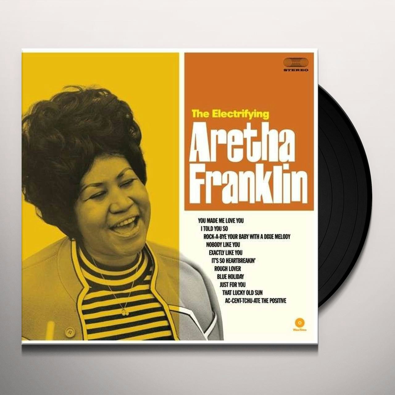 ELECTRIFYING ARETHA FRANKLIN Vinyl Record - Spain Release