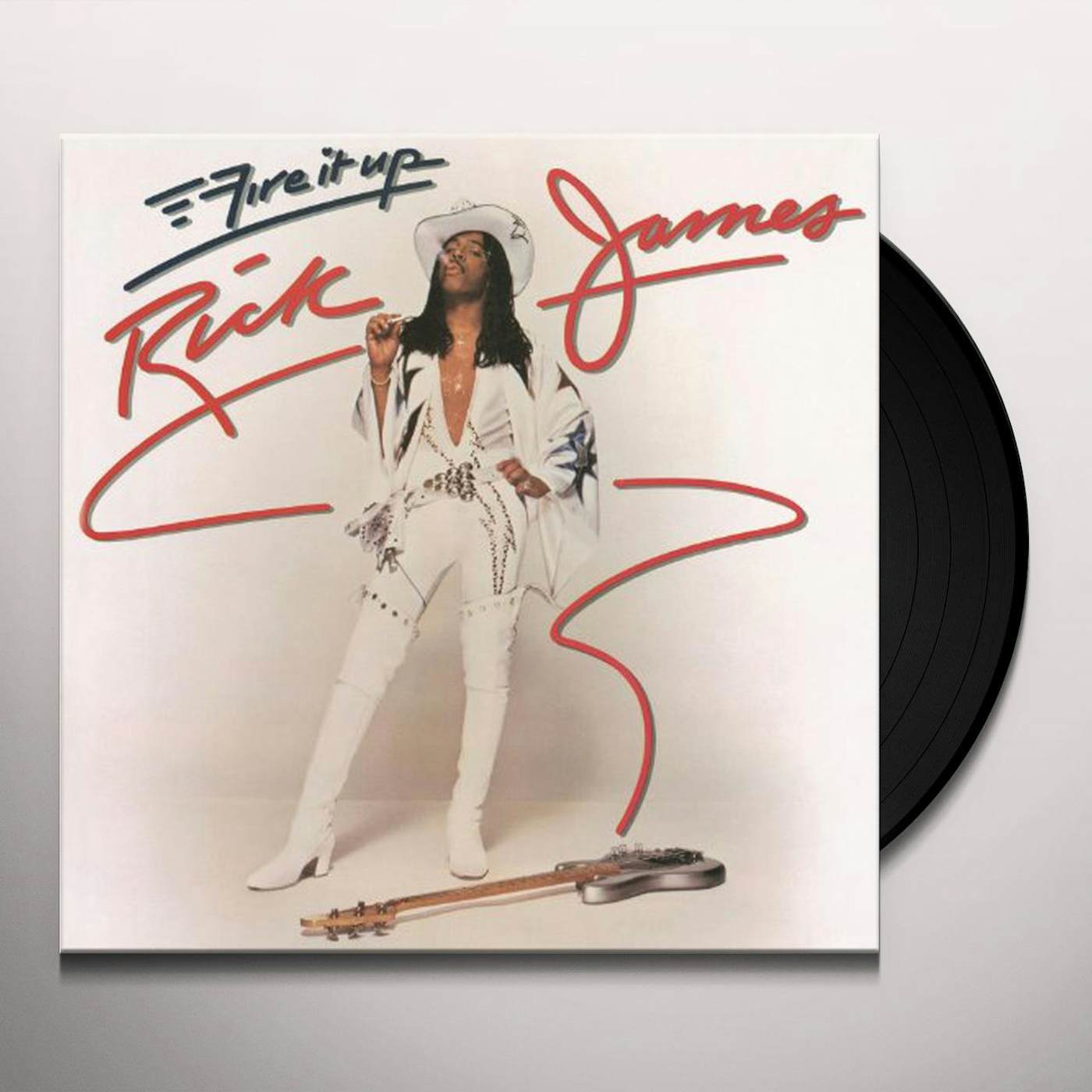 Rick James Fire It Up Vinyl Record