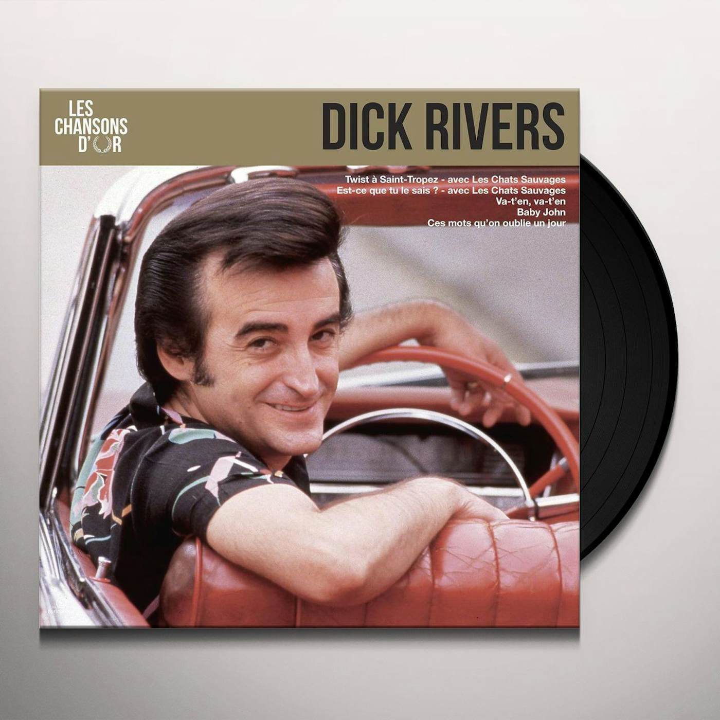 Dick Rivers LES CHANSONS D'OR Vinyl Record
