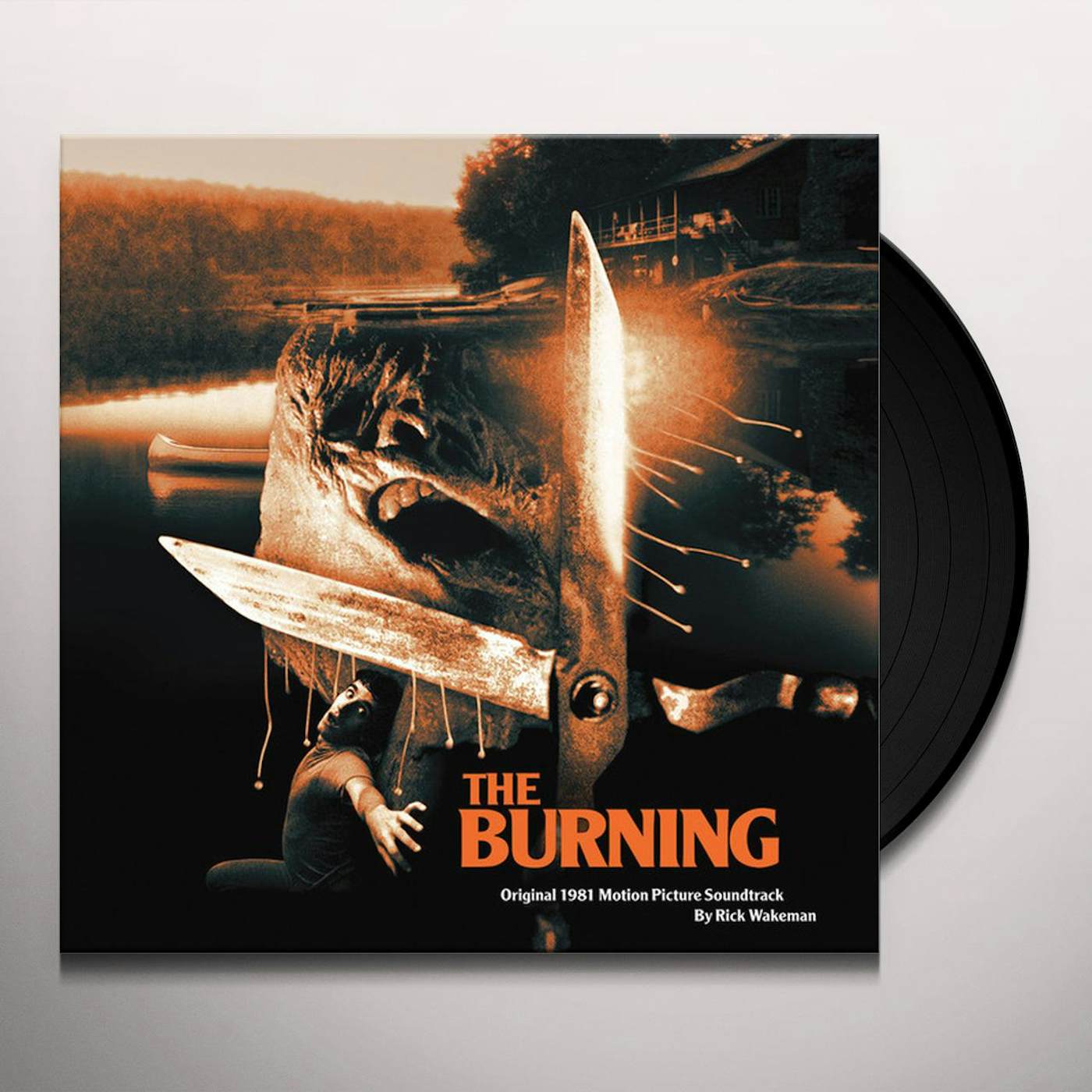 Rick Wakeman BURNING Original Soundtrack Vinyl Record