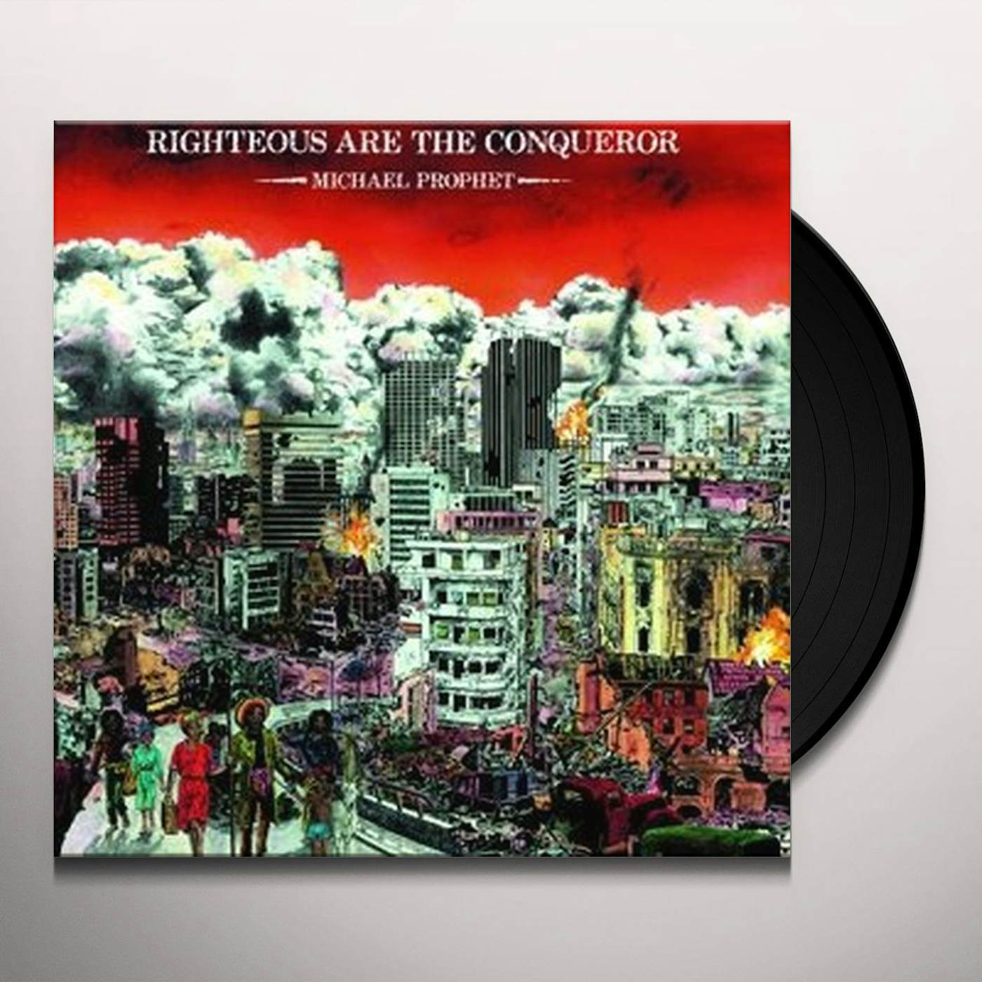 Michael Prophet Righteous Are The Conqueror Vinyl Record