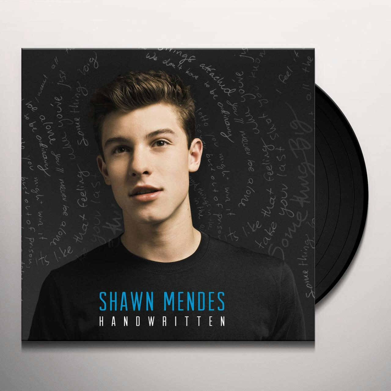 Shawn Mendes Handwritten Vinyl Record