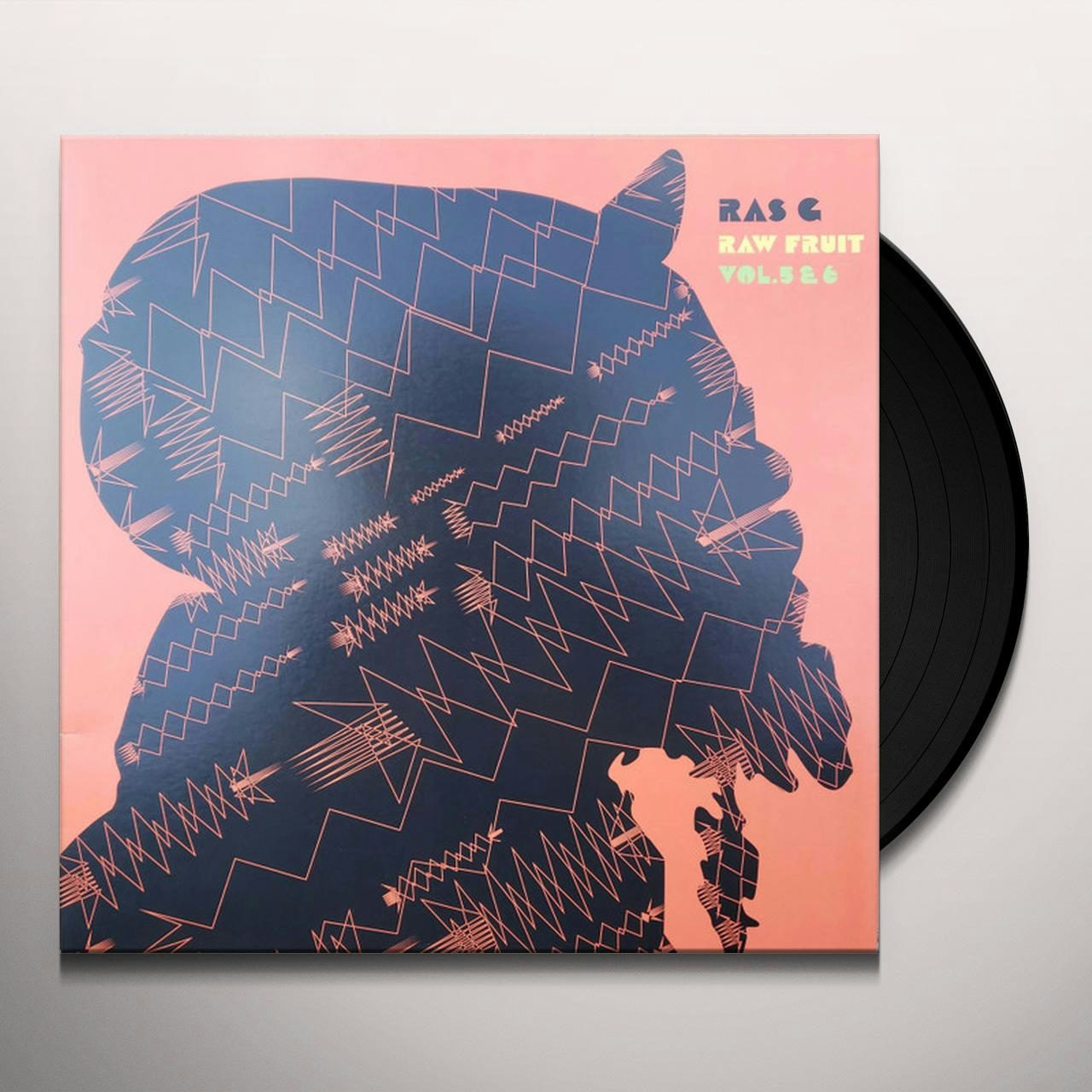 Ras G RAW FRUIT VOL 1-2 Vinyl Record - Digital Download Included