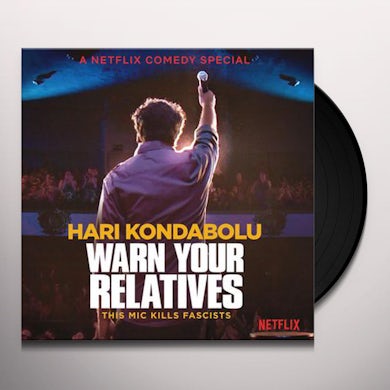 Hari Kondabolu Warn Your Relatives Vinyl Record